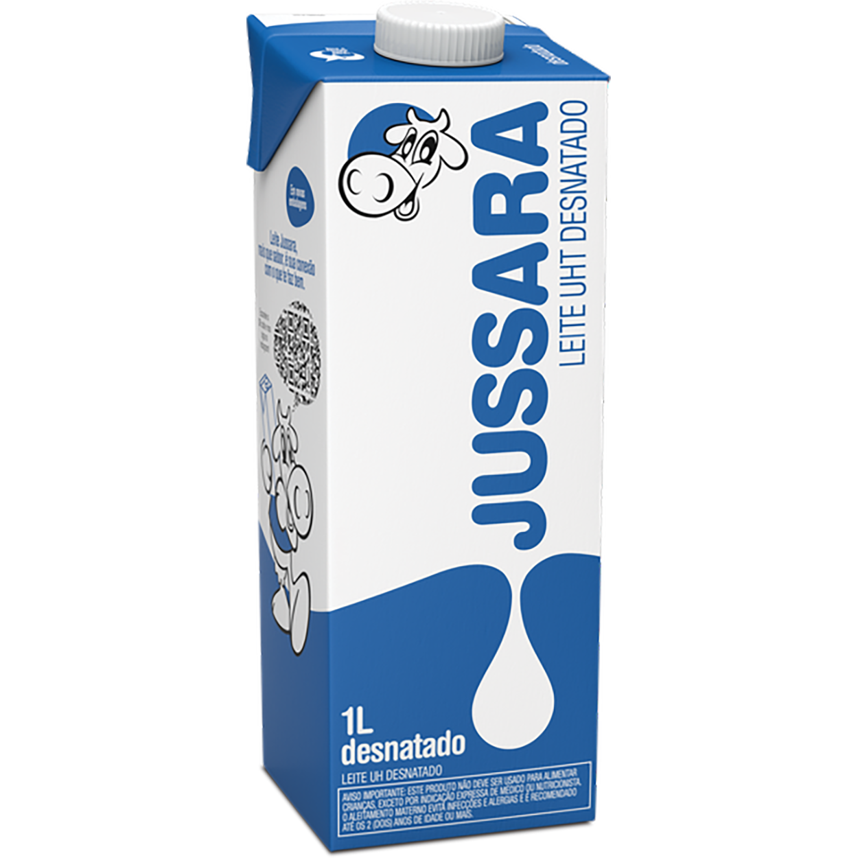 Leite Jussara Desnatado 1L&nbsp;