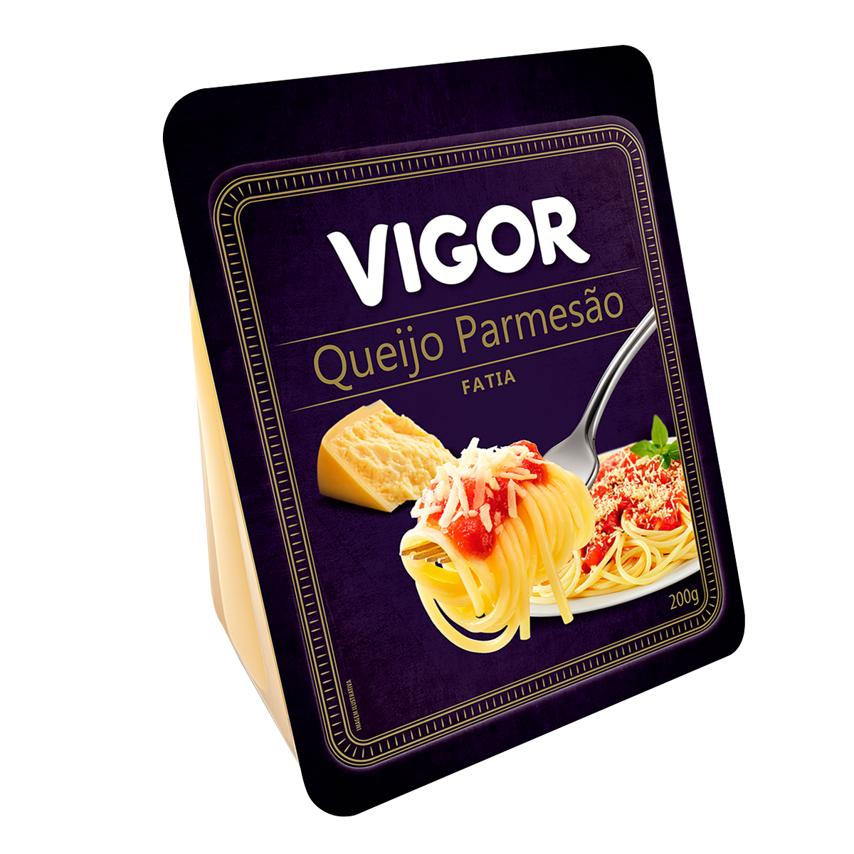 Queijo Parmes&atilde;o Fatia Vigor 200g