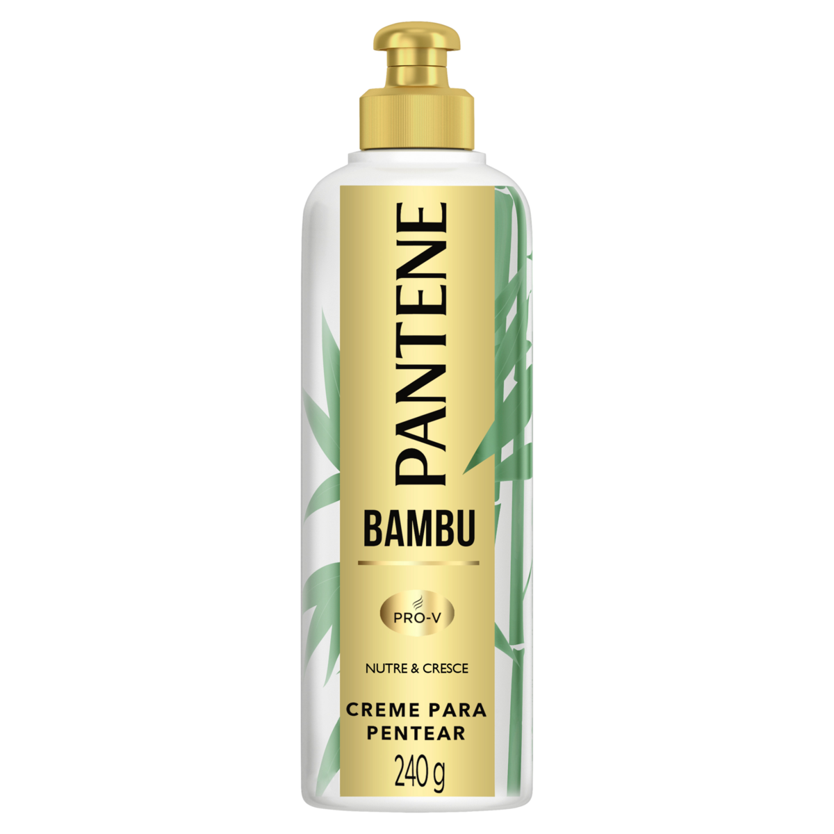 Creme para Pentear Bambu Nutre e Cresce Pantene Frasco 240g