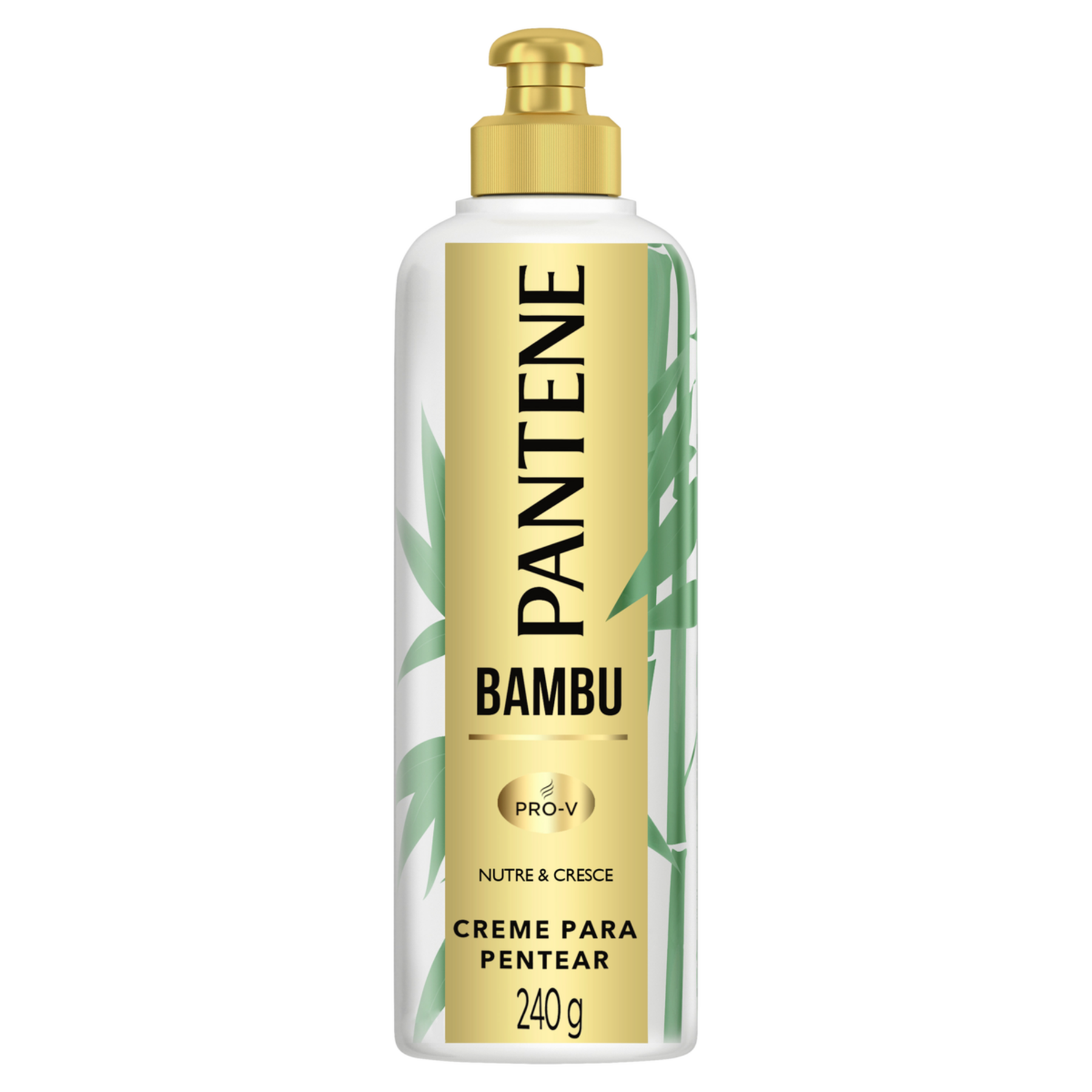 Creme para Pentear Bambu Nutre e Cresce Pantene Frasco 240g
