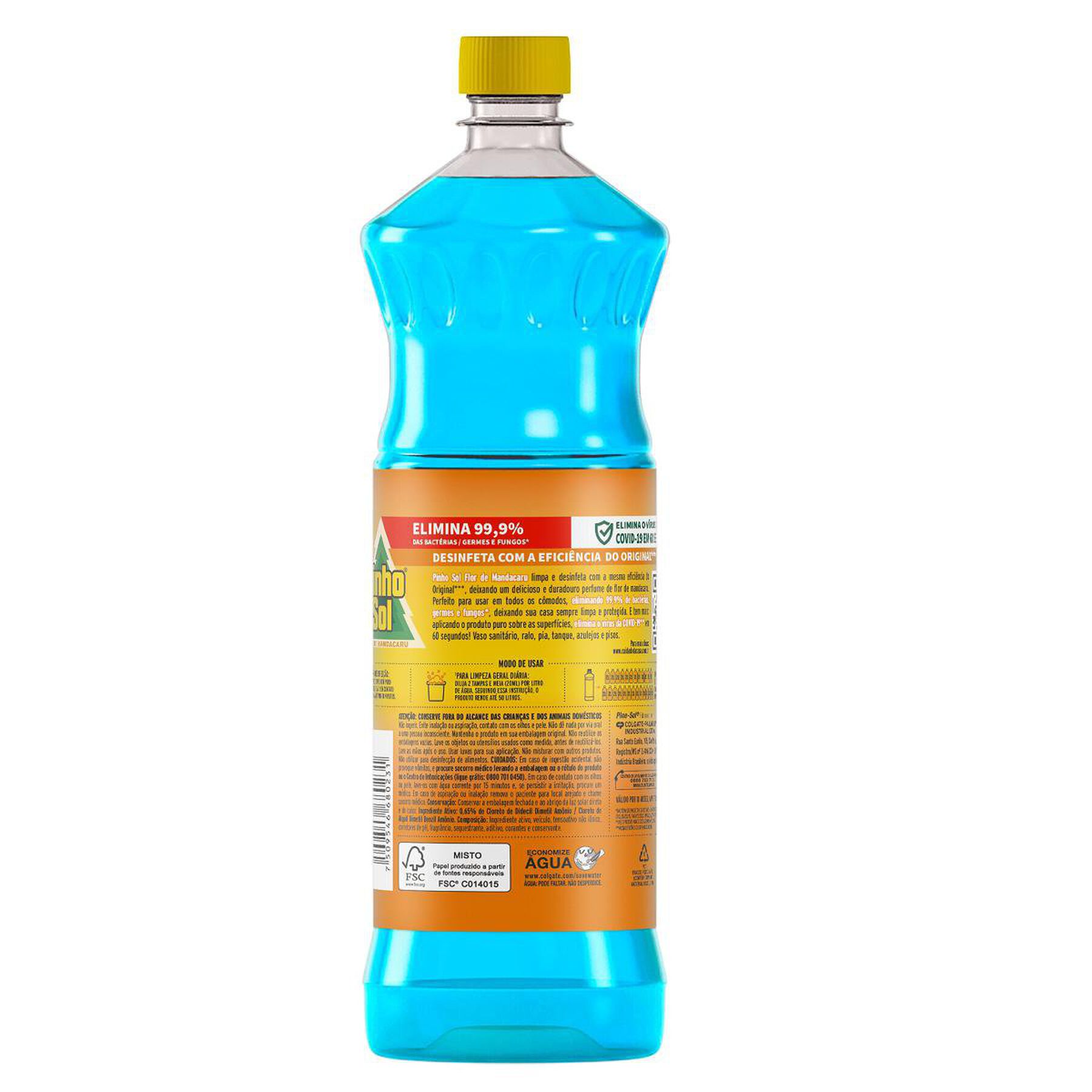 Desinfetante Uso Geral Flor de Mandacaru Pinho Sol Frasco 1l