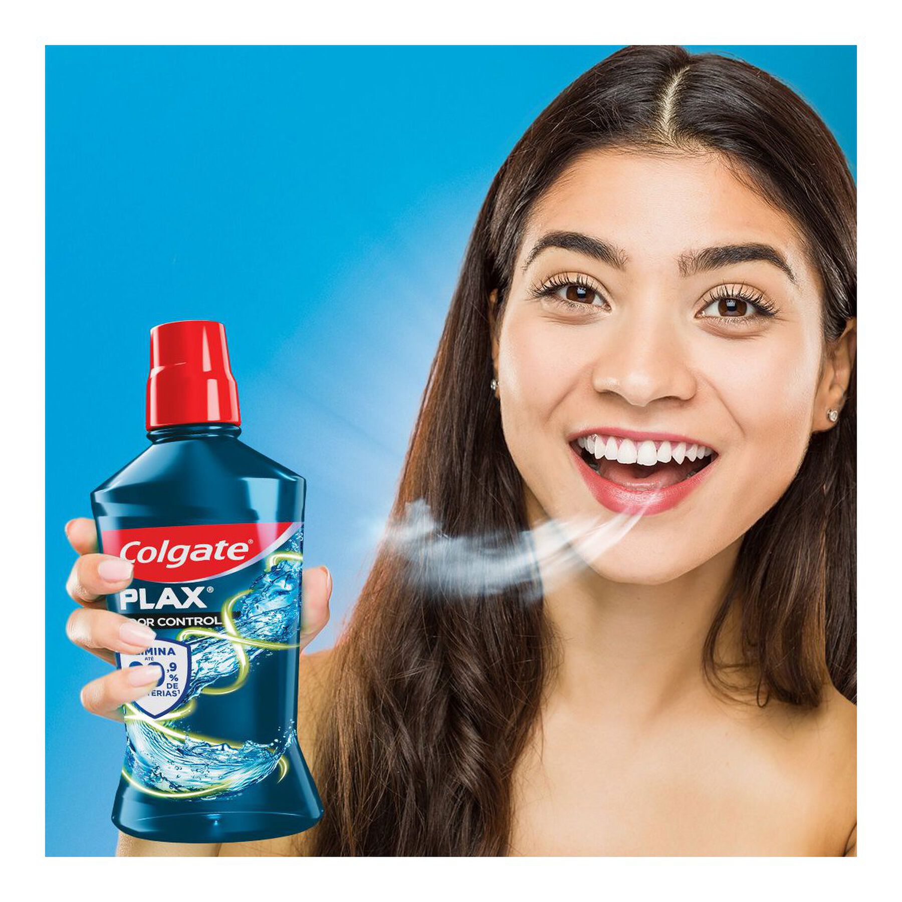 Enxaguante Bucal Zero &Aacute;lcool Plax Odor Control Colgate Frasco 500ml&nbsp;