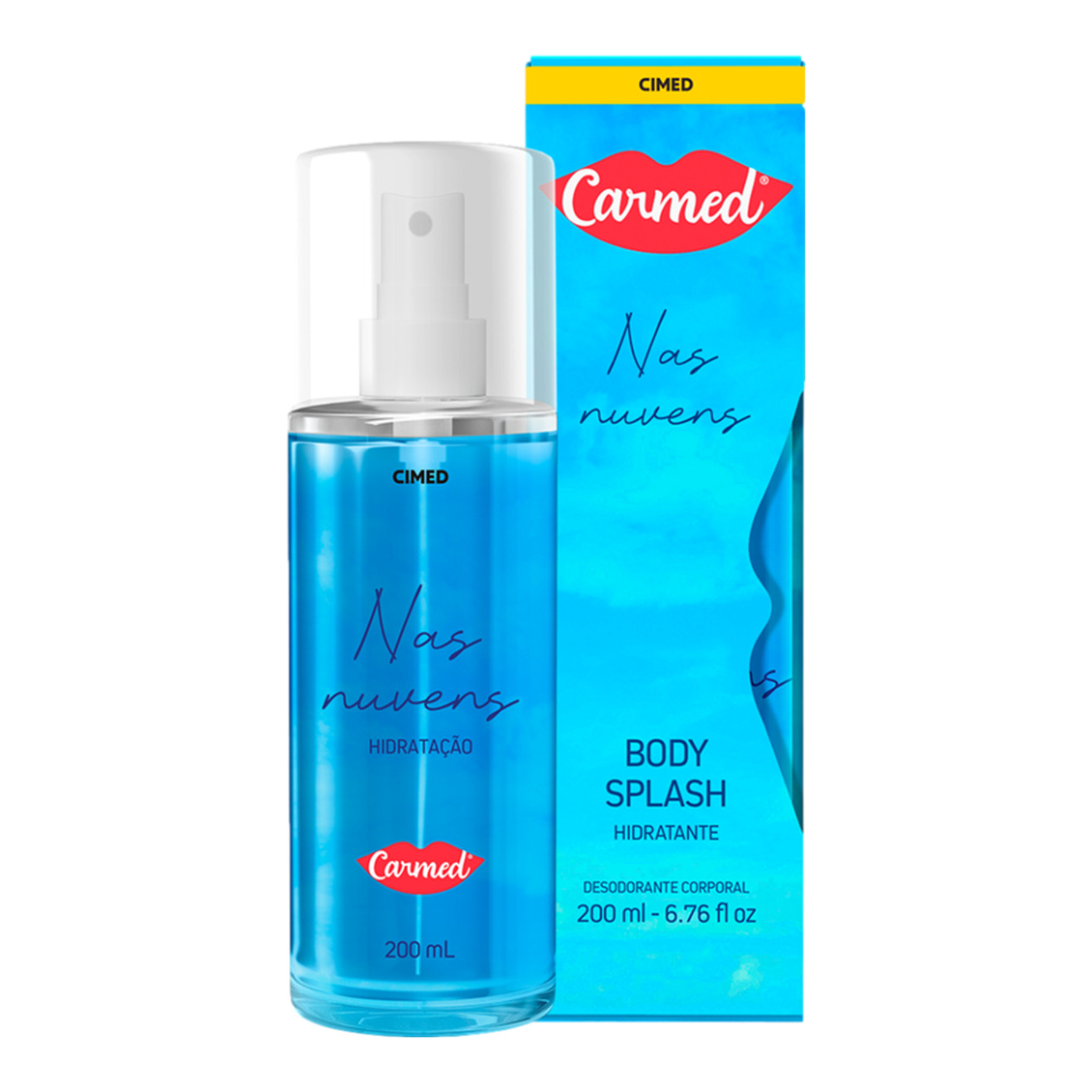 Body Splash nas Nuvens Carmed Caixa 200ml