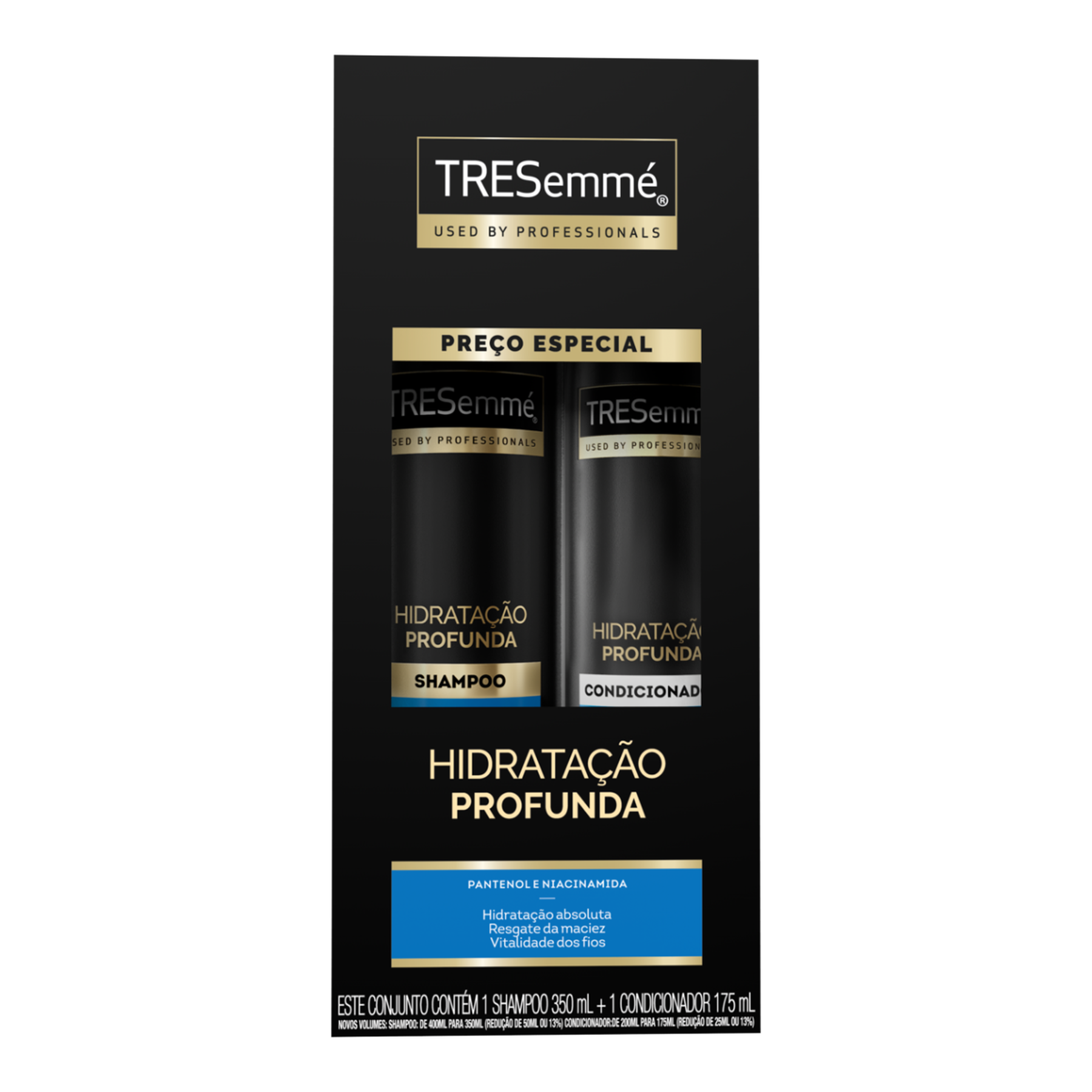 Shampoo 350ml + Condicionador 175ml Hidrata&ccedil;&atilde;o Profunda TRESemm&eacute;