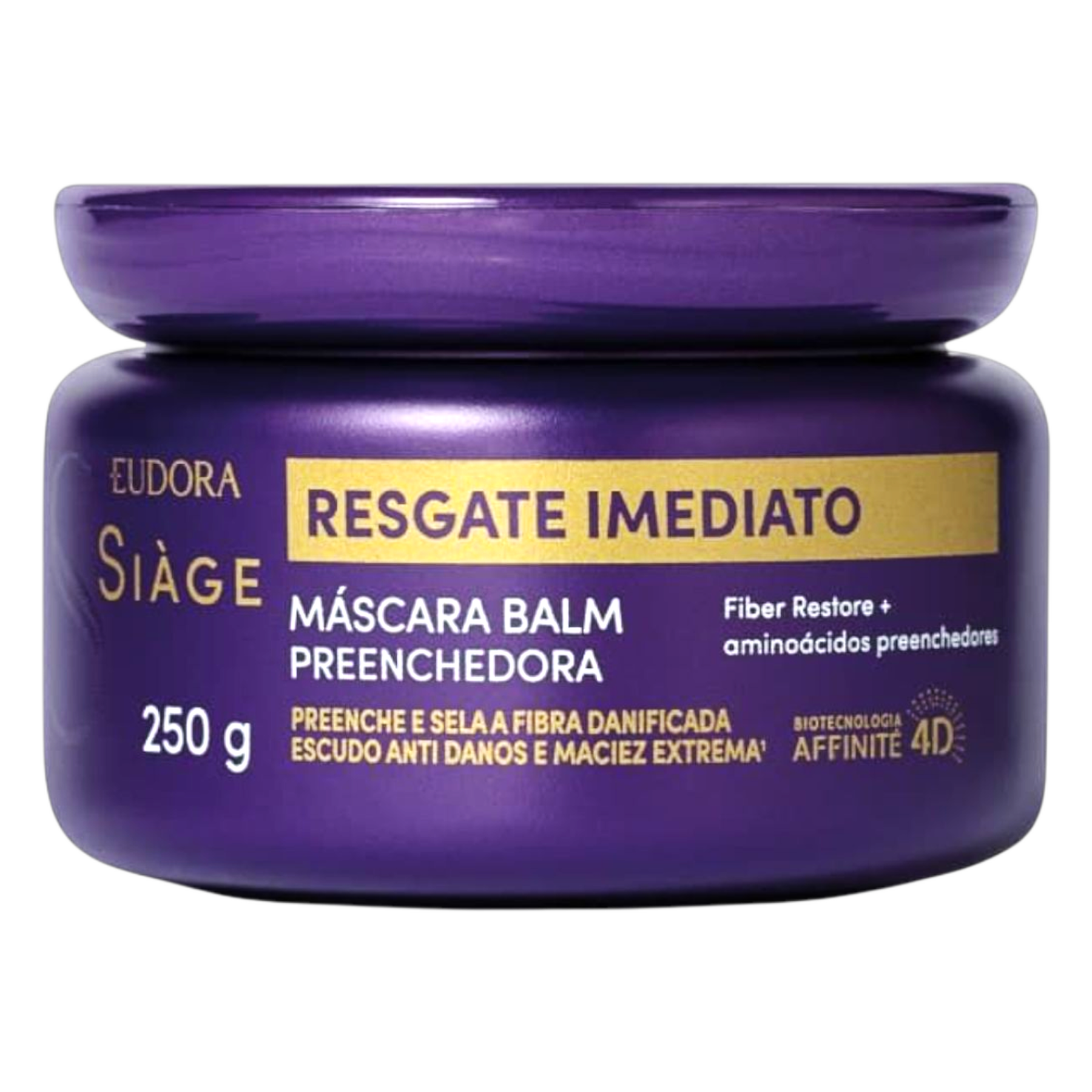 M&aacute;scara de Tratamento Si&agrave;ge Resgate Imediato Eudora Pote 250g&nbsp;