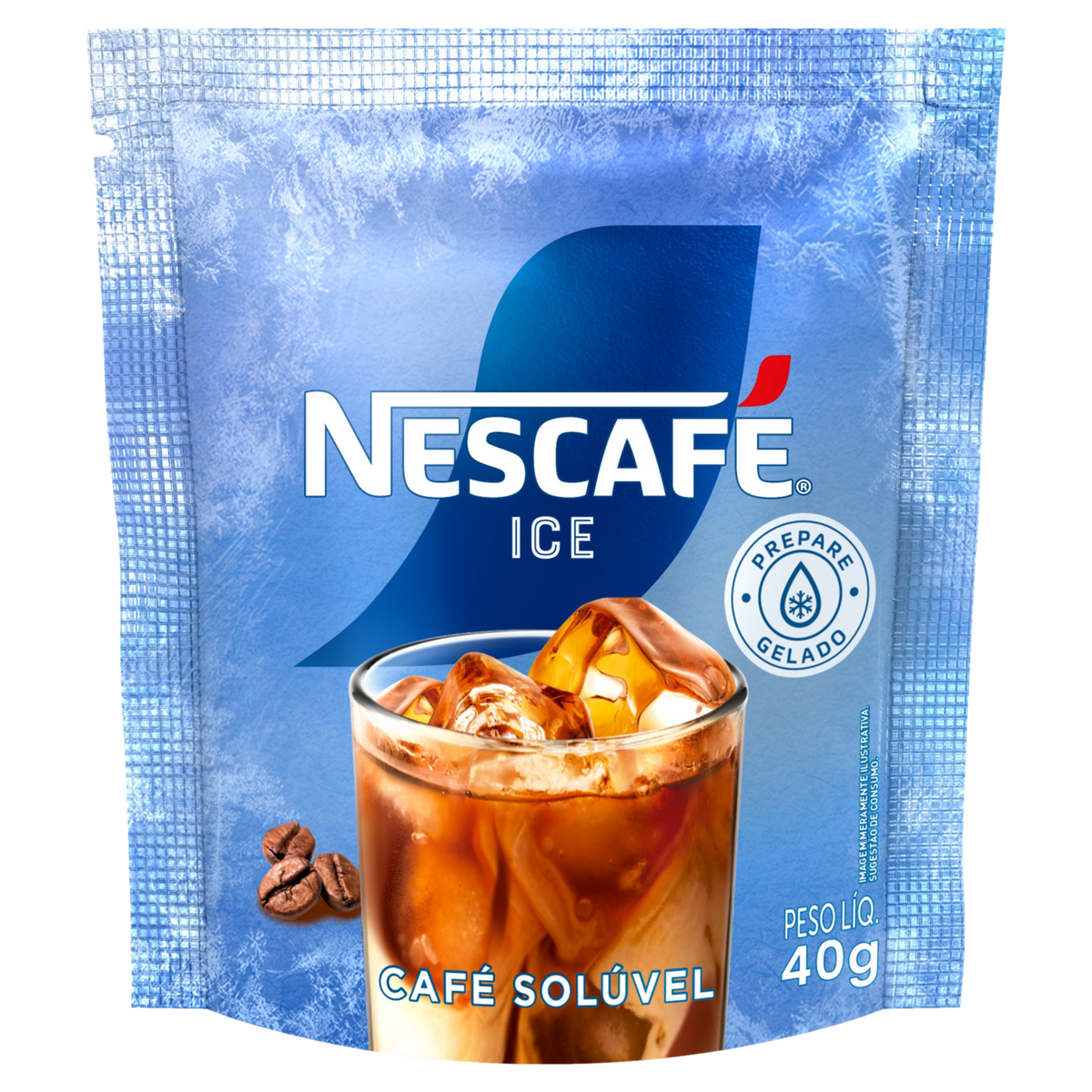 Caf&eacute; Sol&uacute;vel Ice Nescaf&eacute; Sach&ecirc; 40g