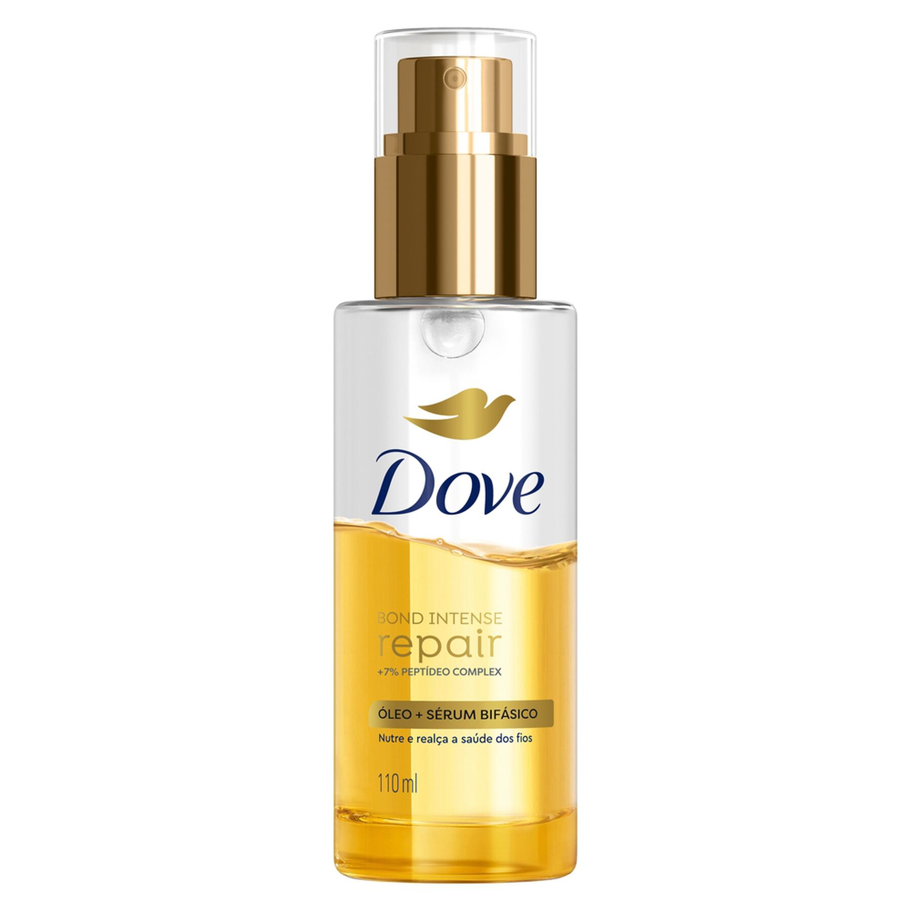 Óleo e Sérum Bifásico Bond Intense Repair Dove Frasco 110ml Spray