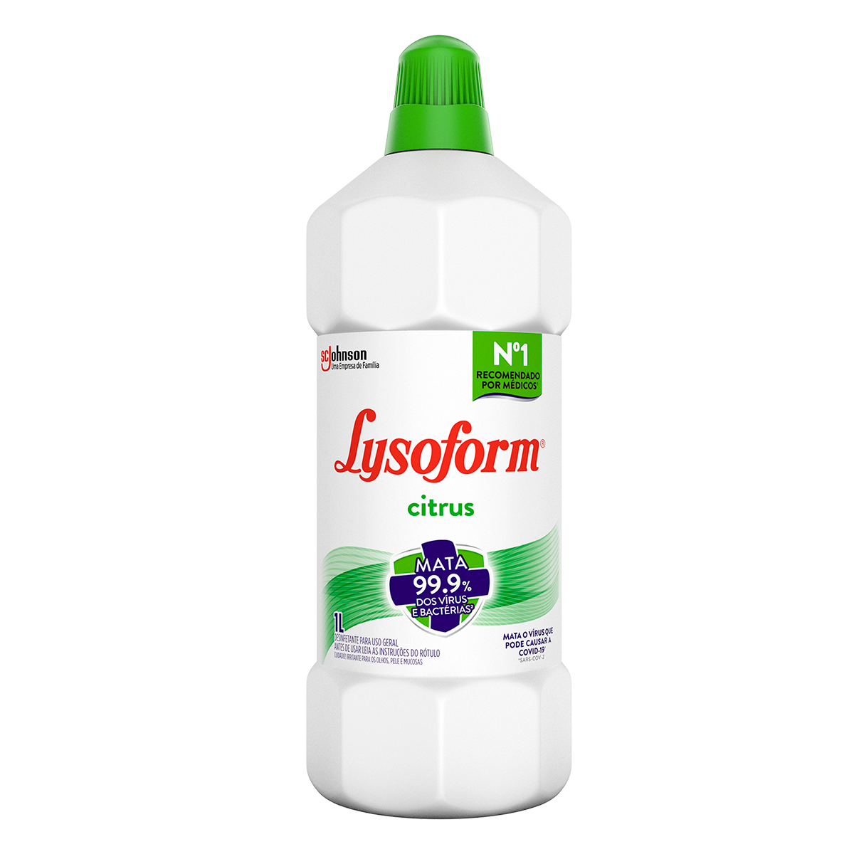 Desinfetante Uso Geral Citrus Lysoform Frasco 1l