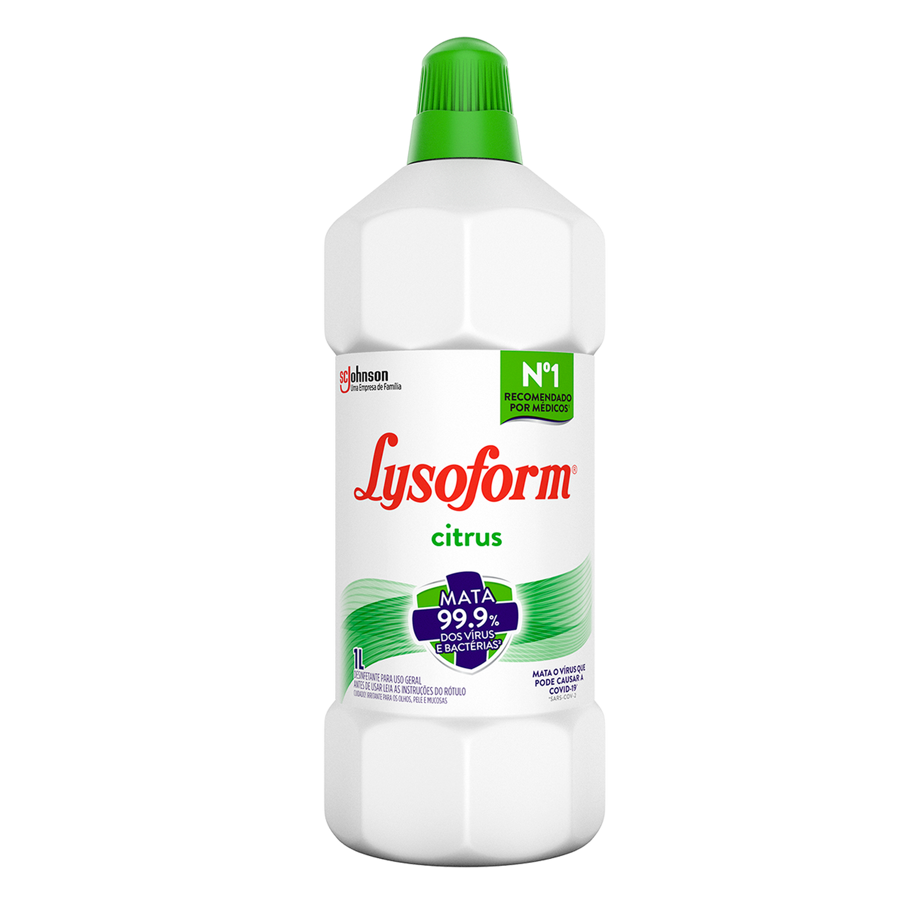 Desinfetante Uso Geral Citrus Lysoform Frasco 1l