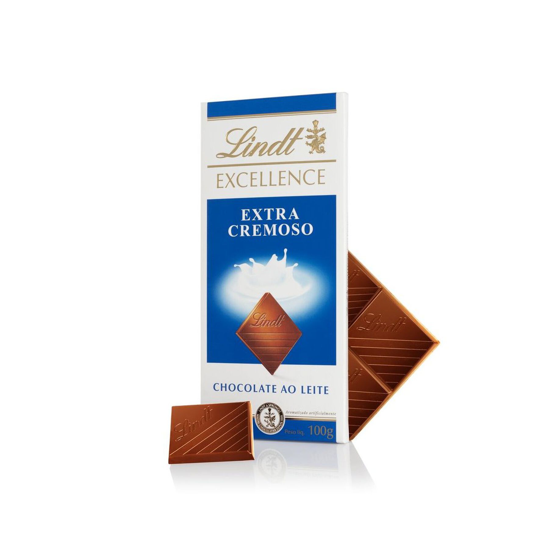 Chocolate ao Leite Lindt Excellence Caixa 100g&nbsp;