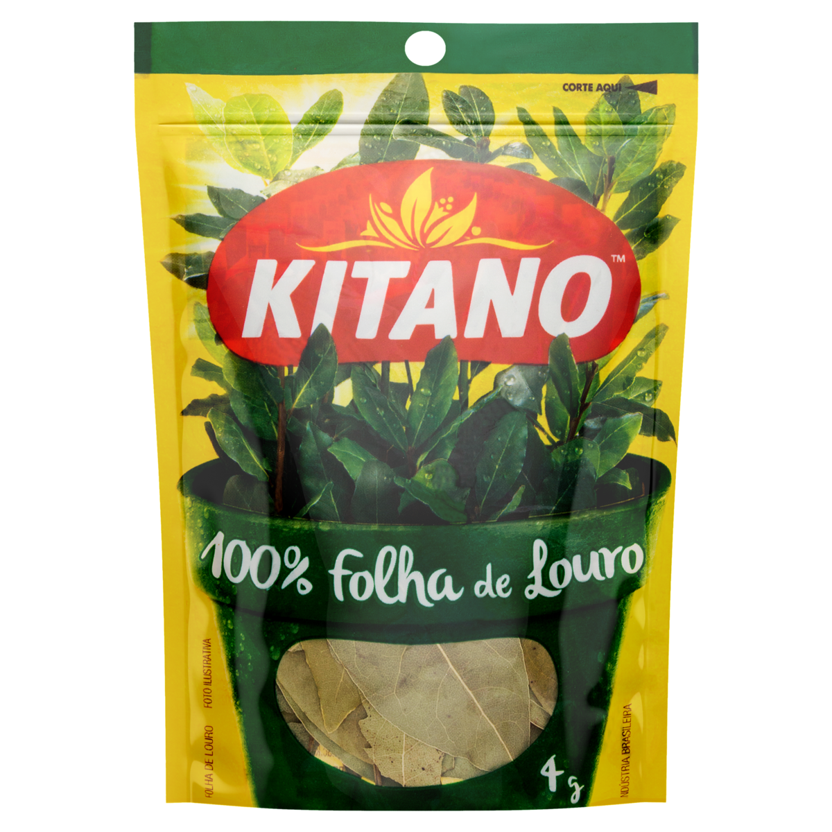 Folha de Louro Kitano Pacote 4g&nbsp;