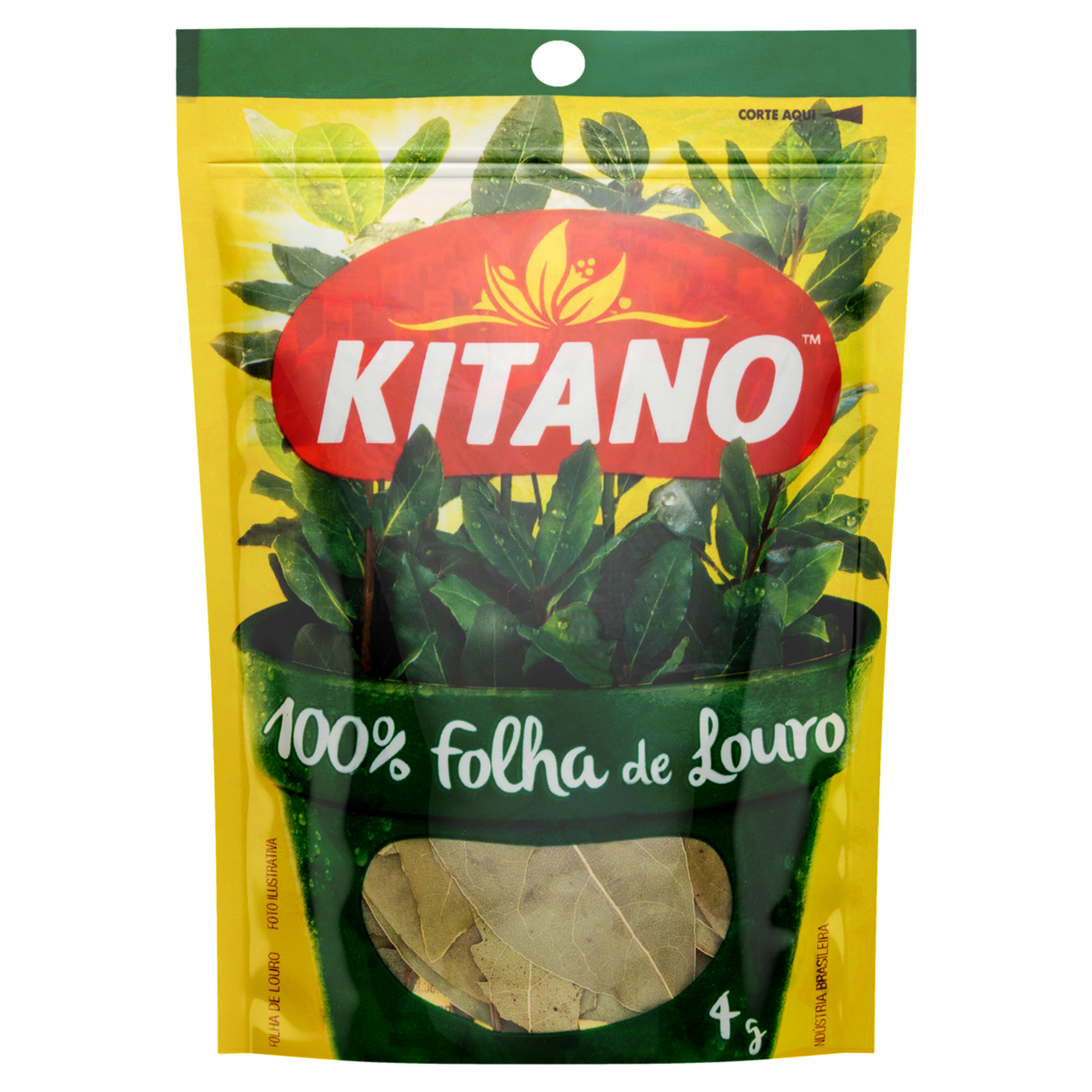Folha de Louro Kitano Pacote 4g