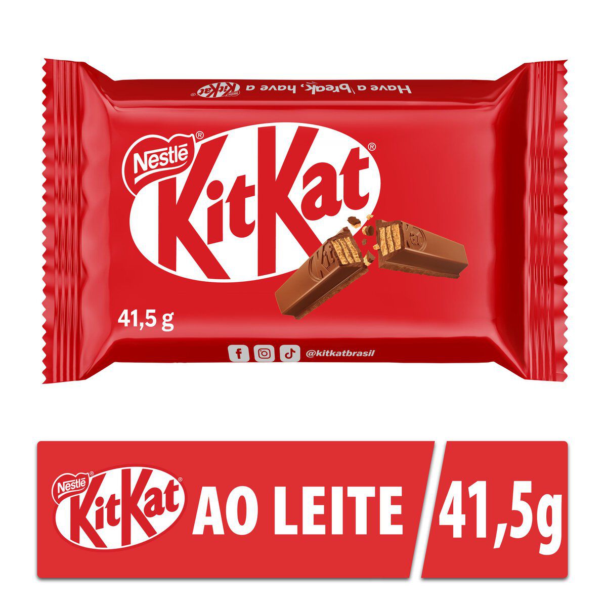 Chocolate KitKat 4 Fingers ao Leite 41,5g