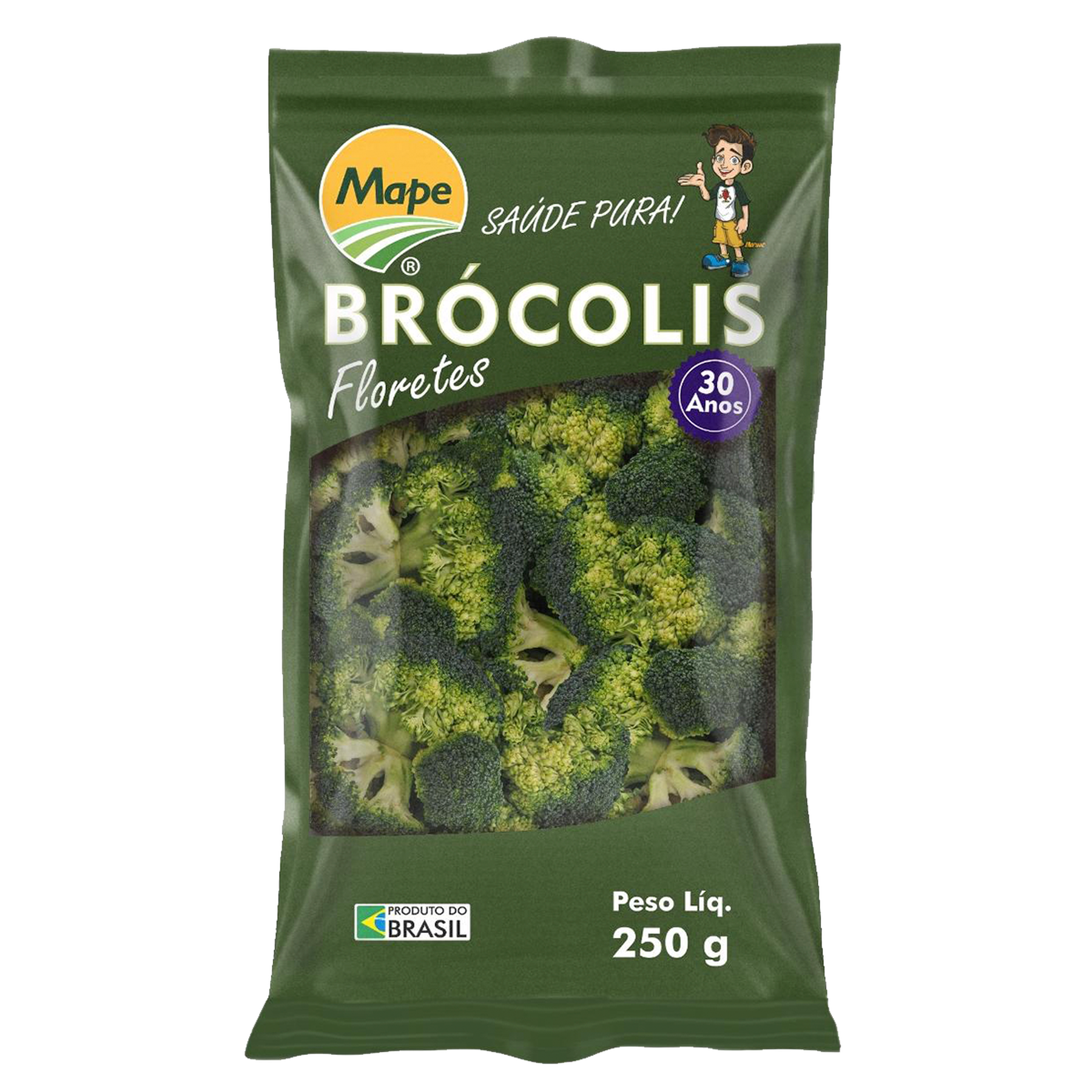 Br&oacute;colis Floretes Mape Pacote 250g