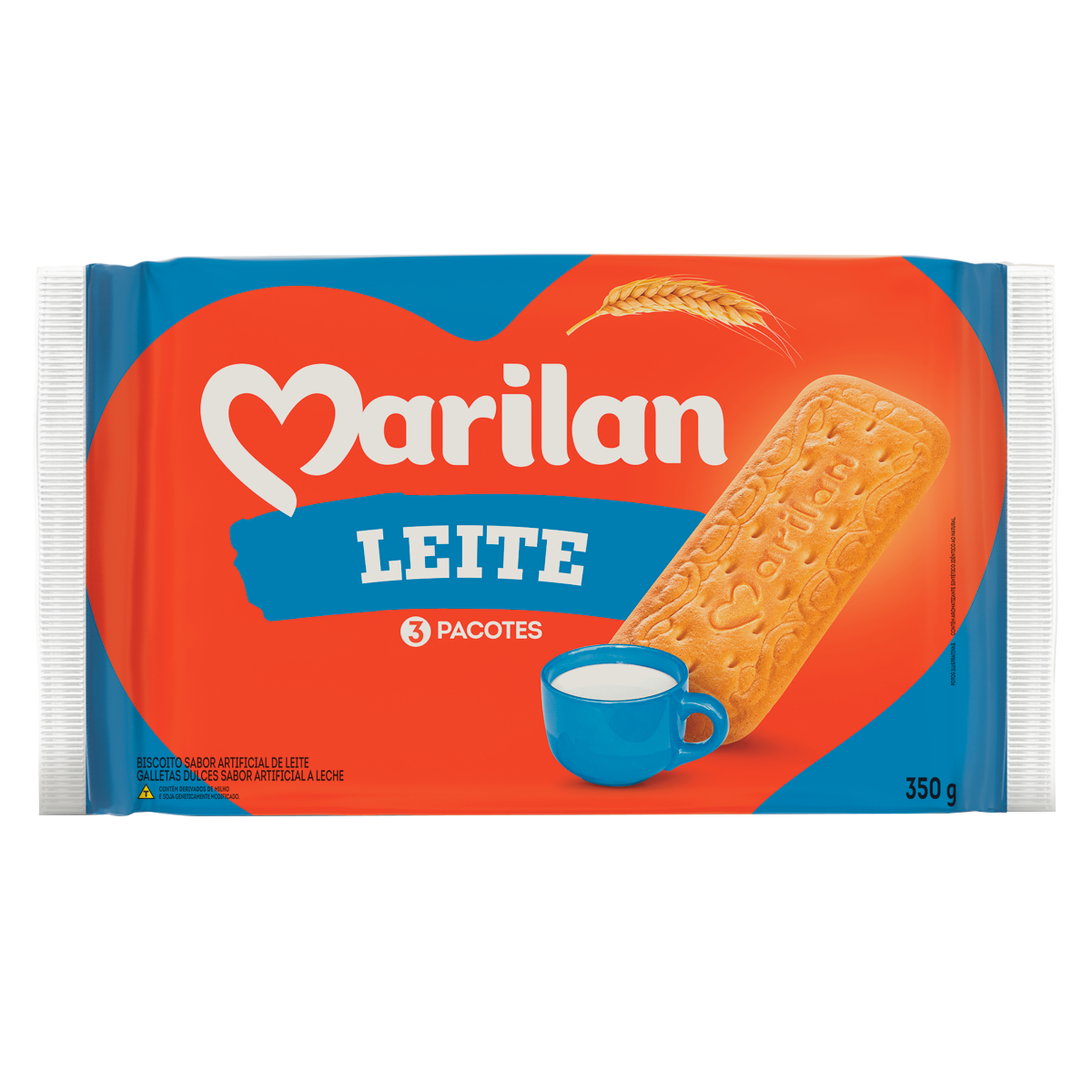 Biscoito Leite Marilan Pacote 350g