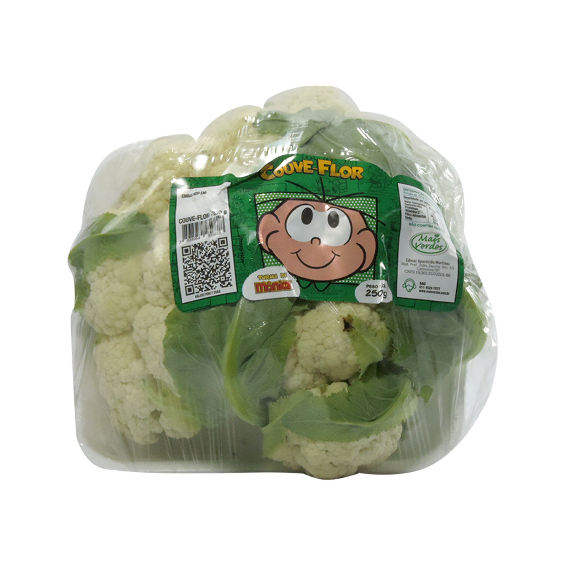 Couve Flor Turma da M&ocirc;nica 250g