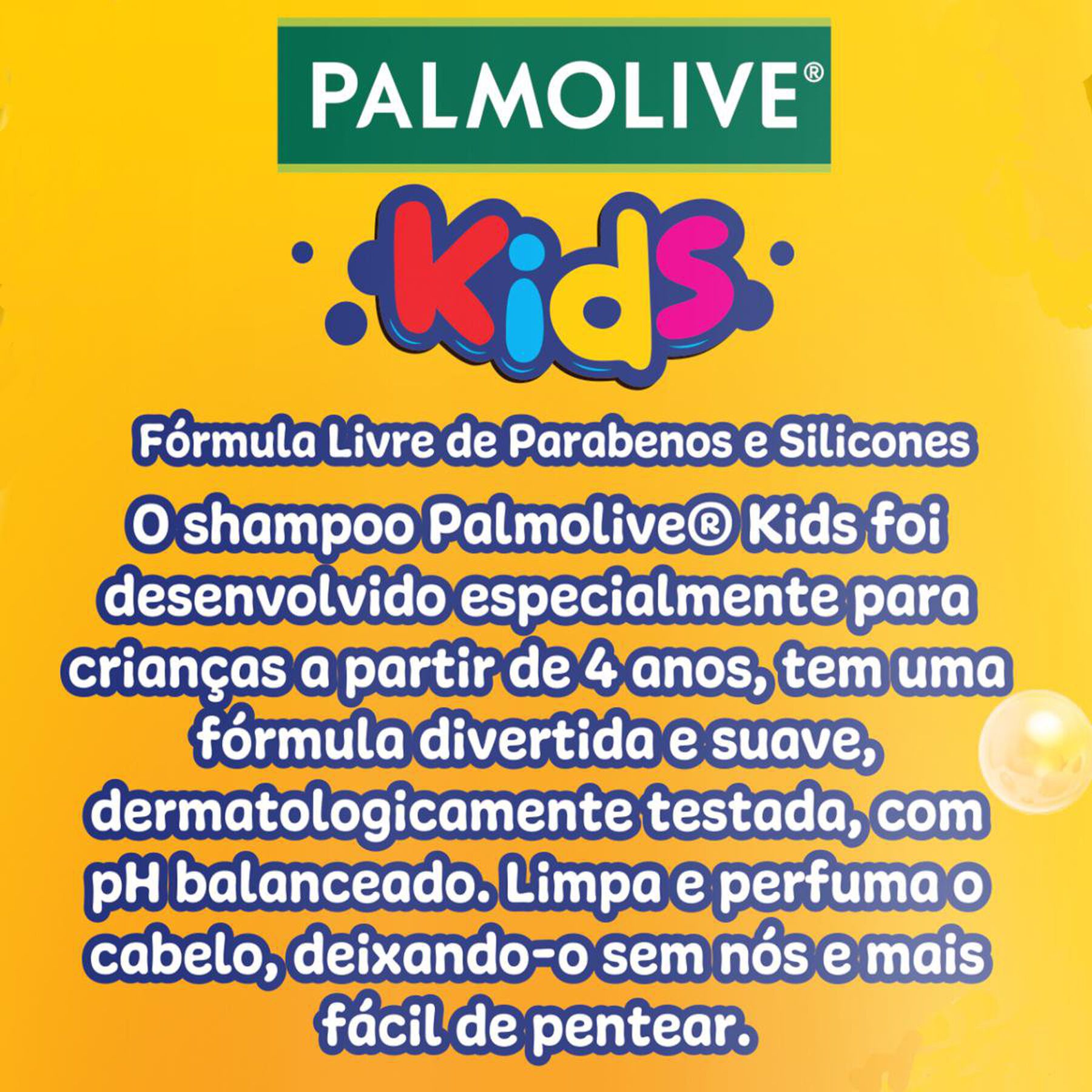 Shampoo Camomila Palmolive Naturals Kids Frasco 350ml