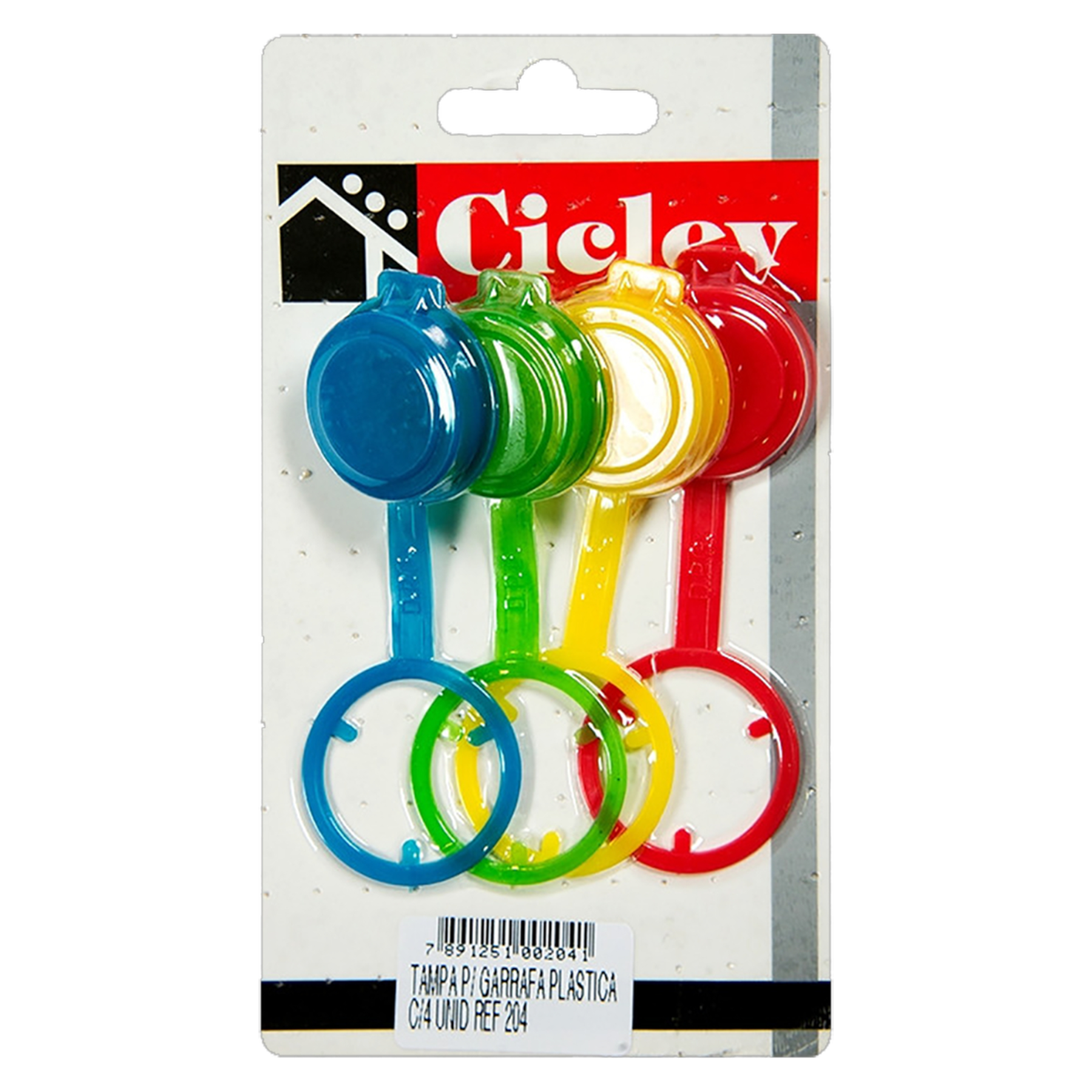 Tampa Plastica 4p Cicley