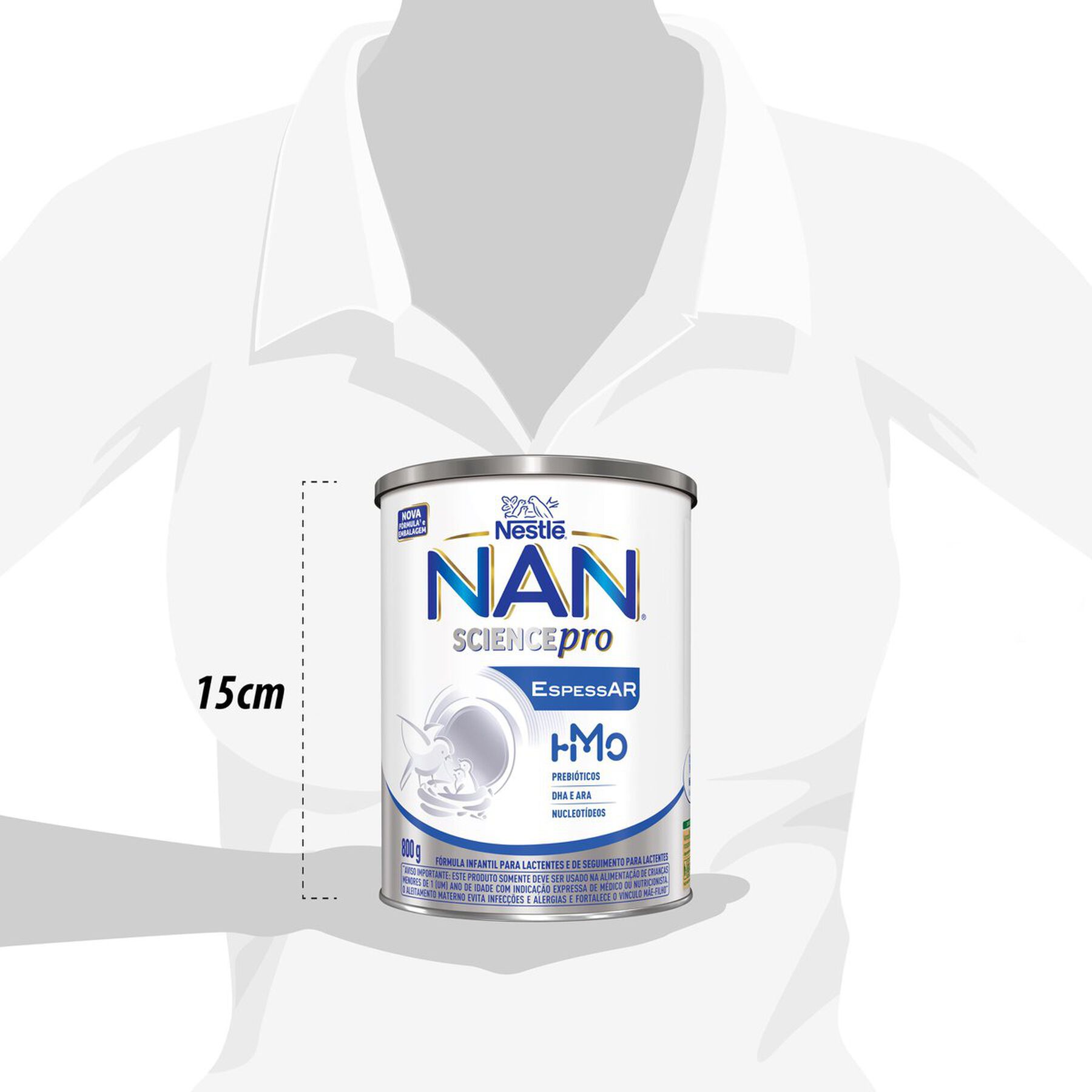 F&oacute;rmula Infantil Nan Supreme Pro 0 a 6 Meses 800g&nbsp;