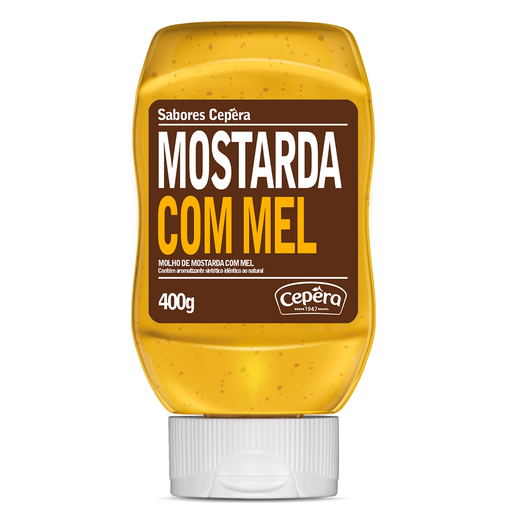 Mostarda com Mel Sabores Cepêra Squeeze 400g