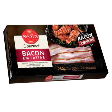Bacon em Fatias Seara Gourmet 250g