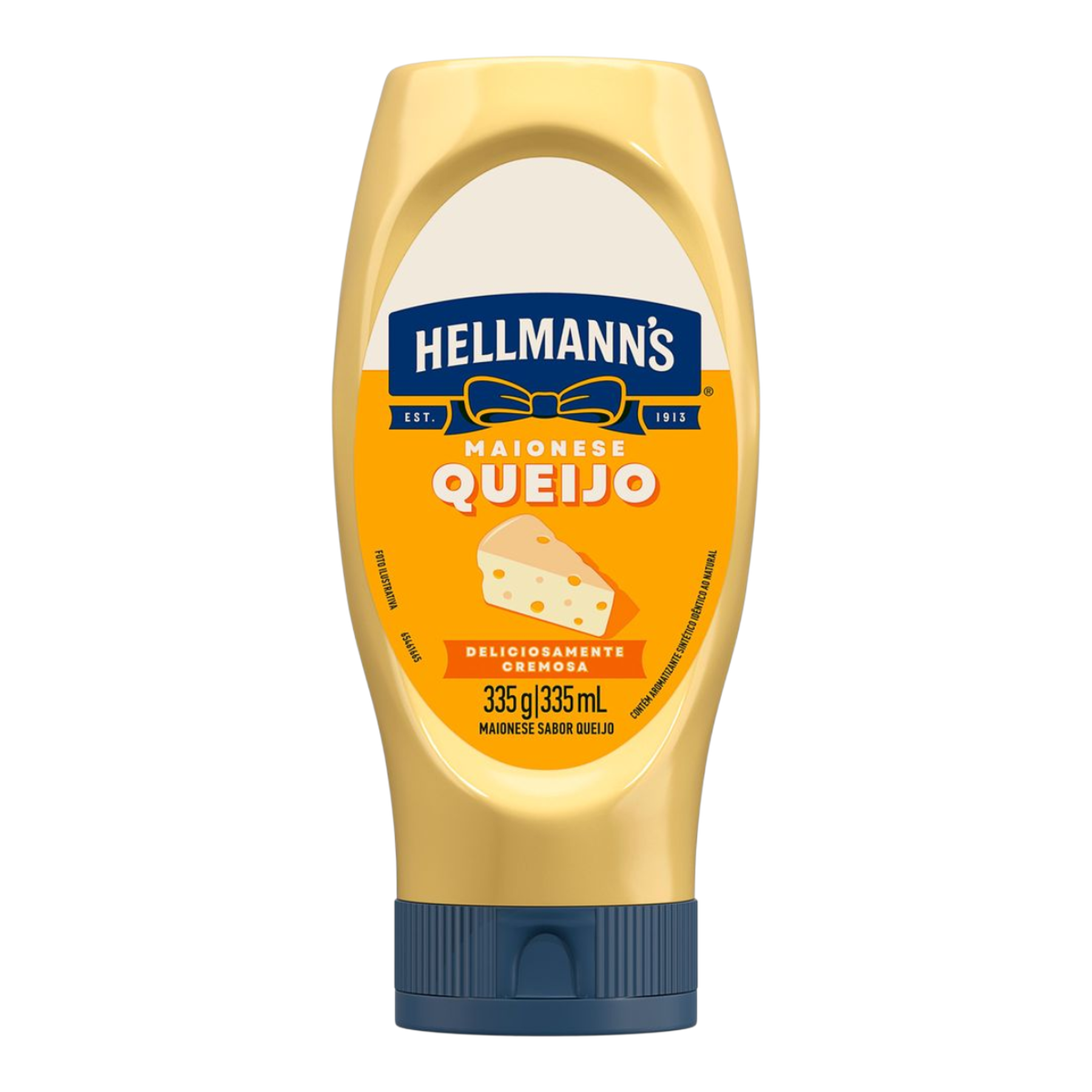 Maionese Queijo Hellmann's Squeeze 335g