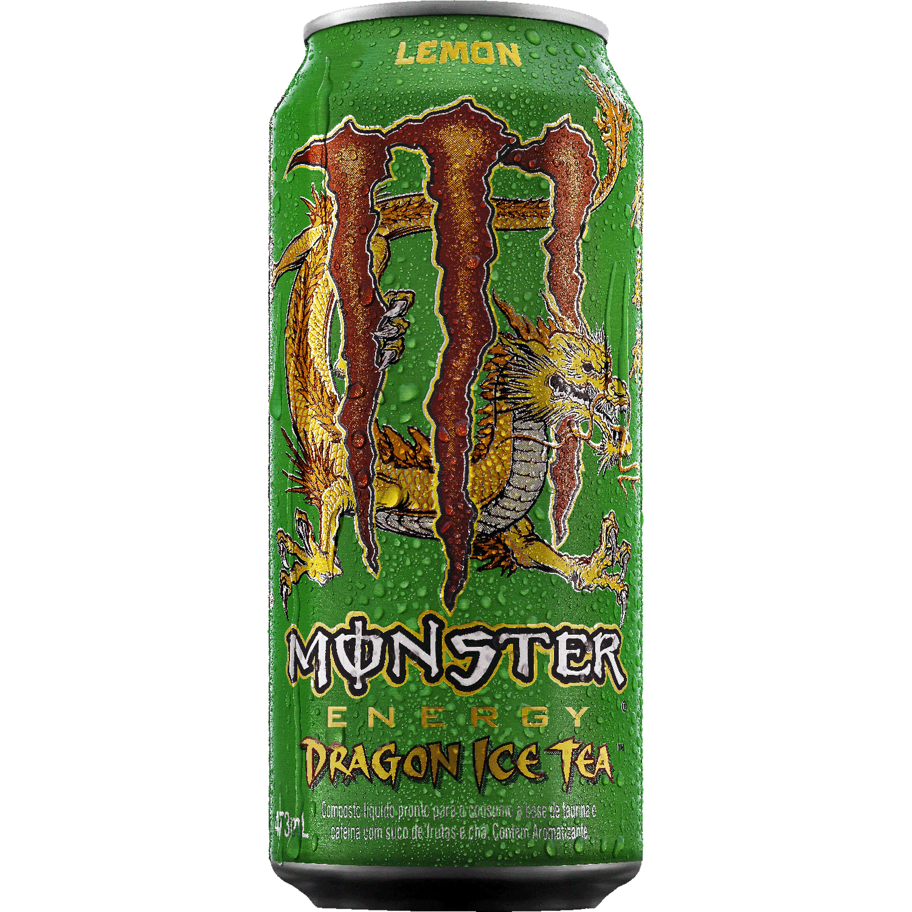 Energético Lemon Monster Dragon Ice Tea Lata 473ml