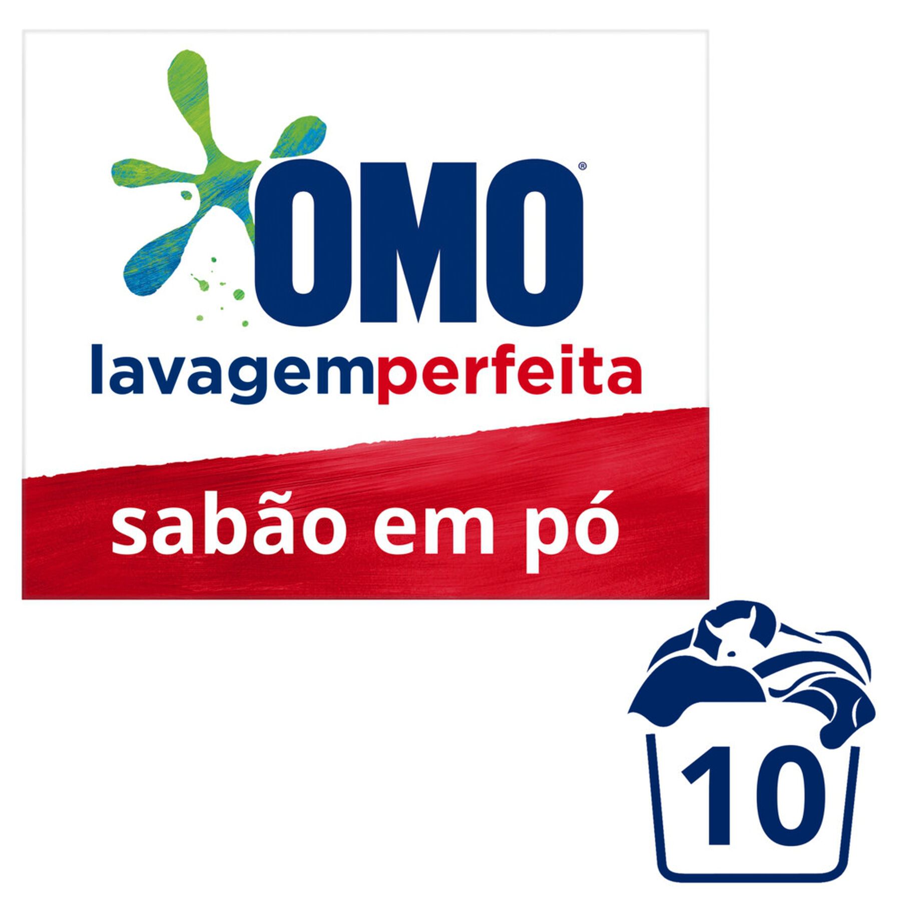 Sabão em Pó Omo Lavagem Perfeita Caixa 800g