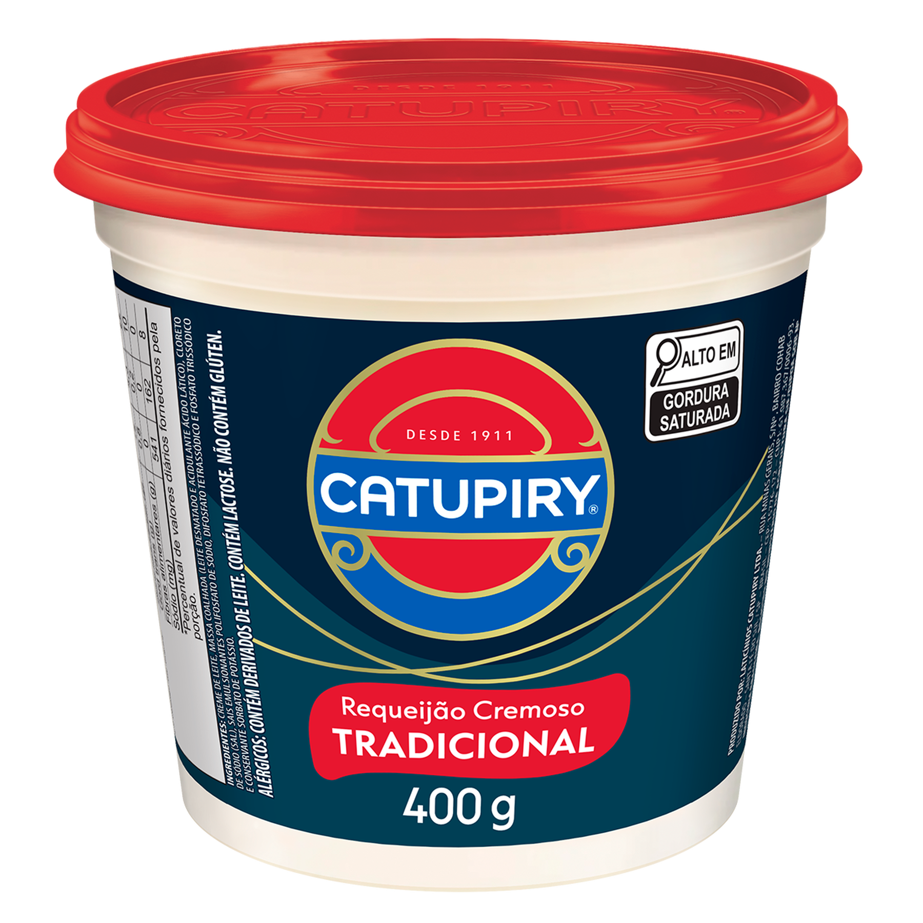 Requeij&atilde;o Cremoso Tradicional Catupiry Pote 400g