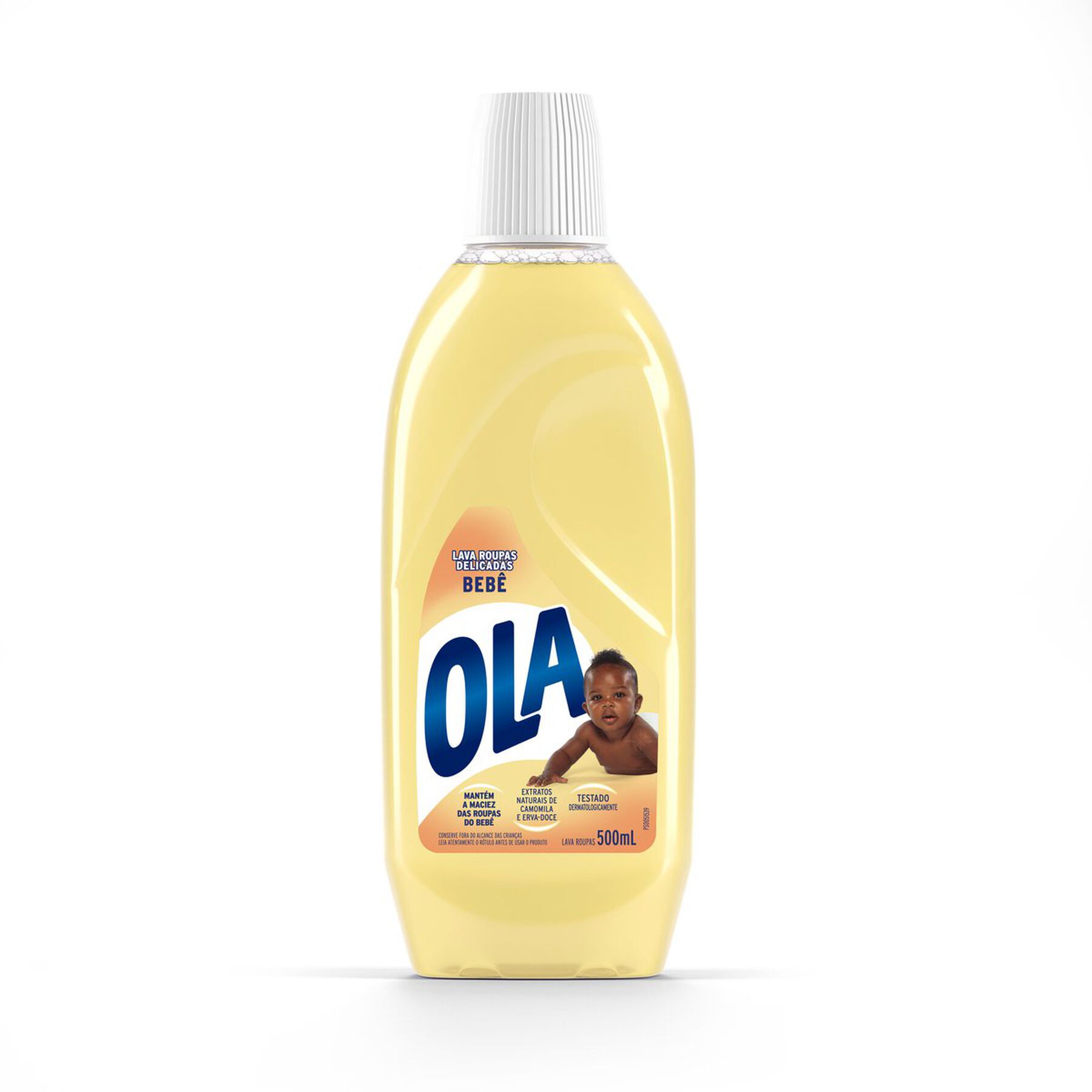 Sabão Líquido Roupas Delicadas Bebê Ola Frasco 500ml