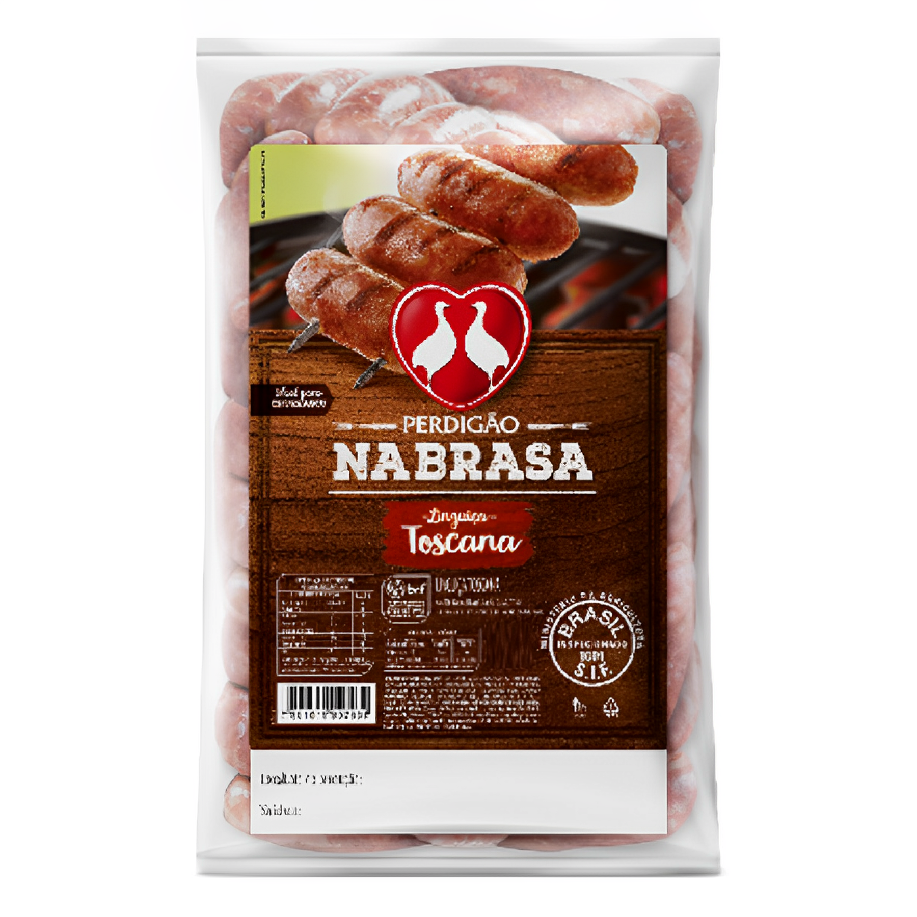 Linguiça Toscana Perdigão Na Brasa Bandeja aprox. 451g