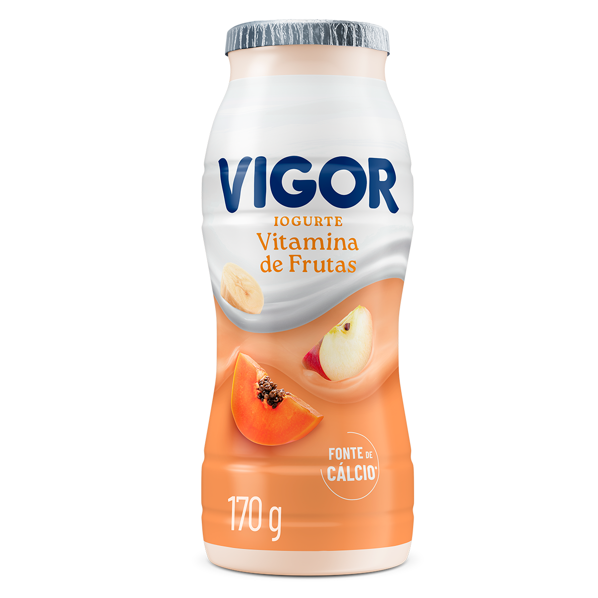 Iogurte Vitamina de Frutas Vigor Frasco 170g