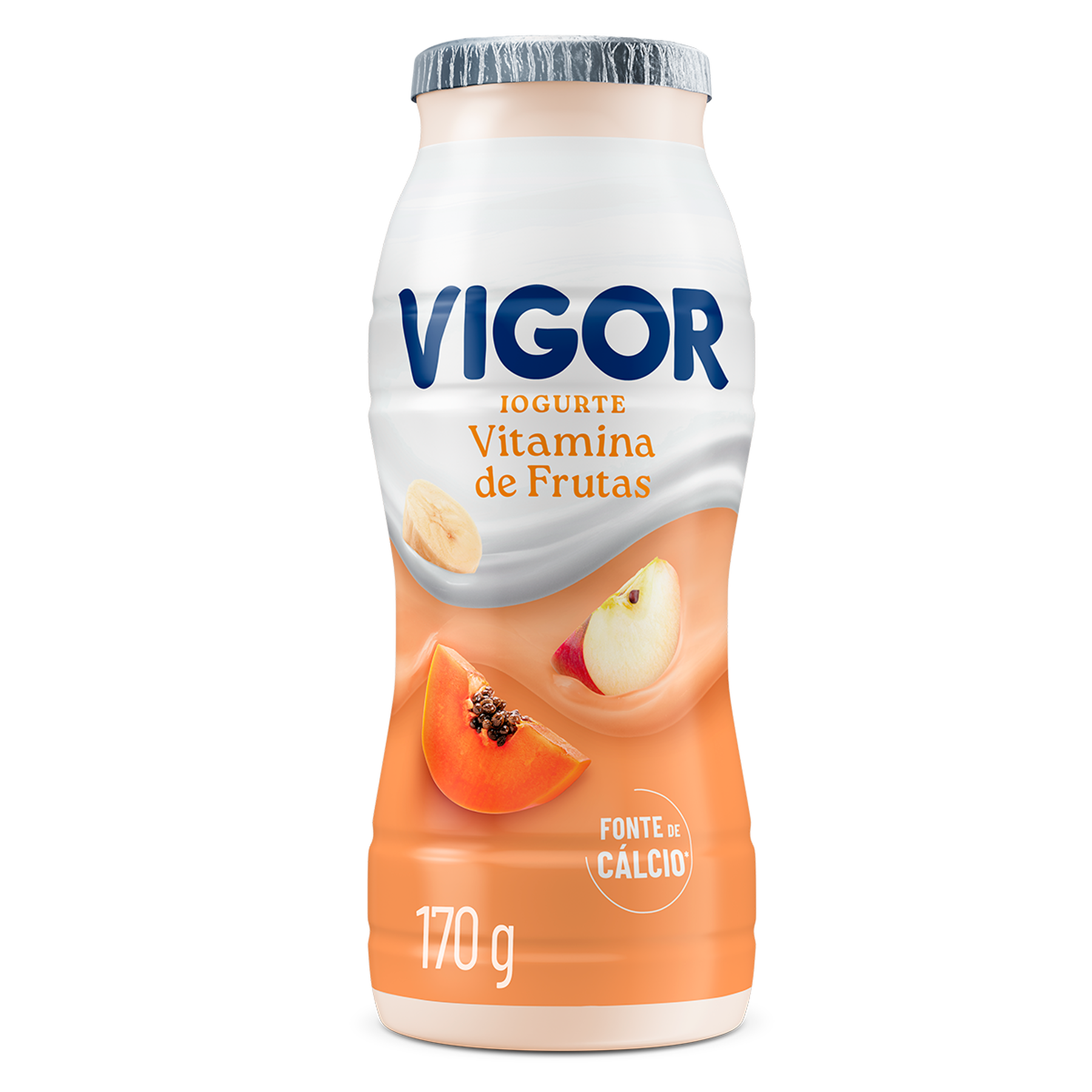 Iogurte Vitamina de Frutas Vigor Frasco 170g