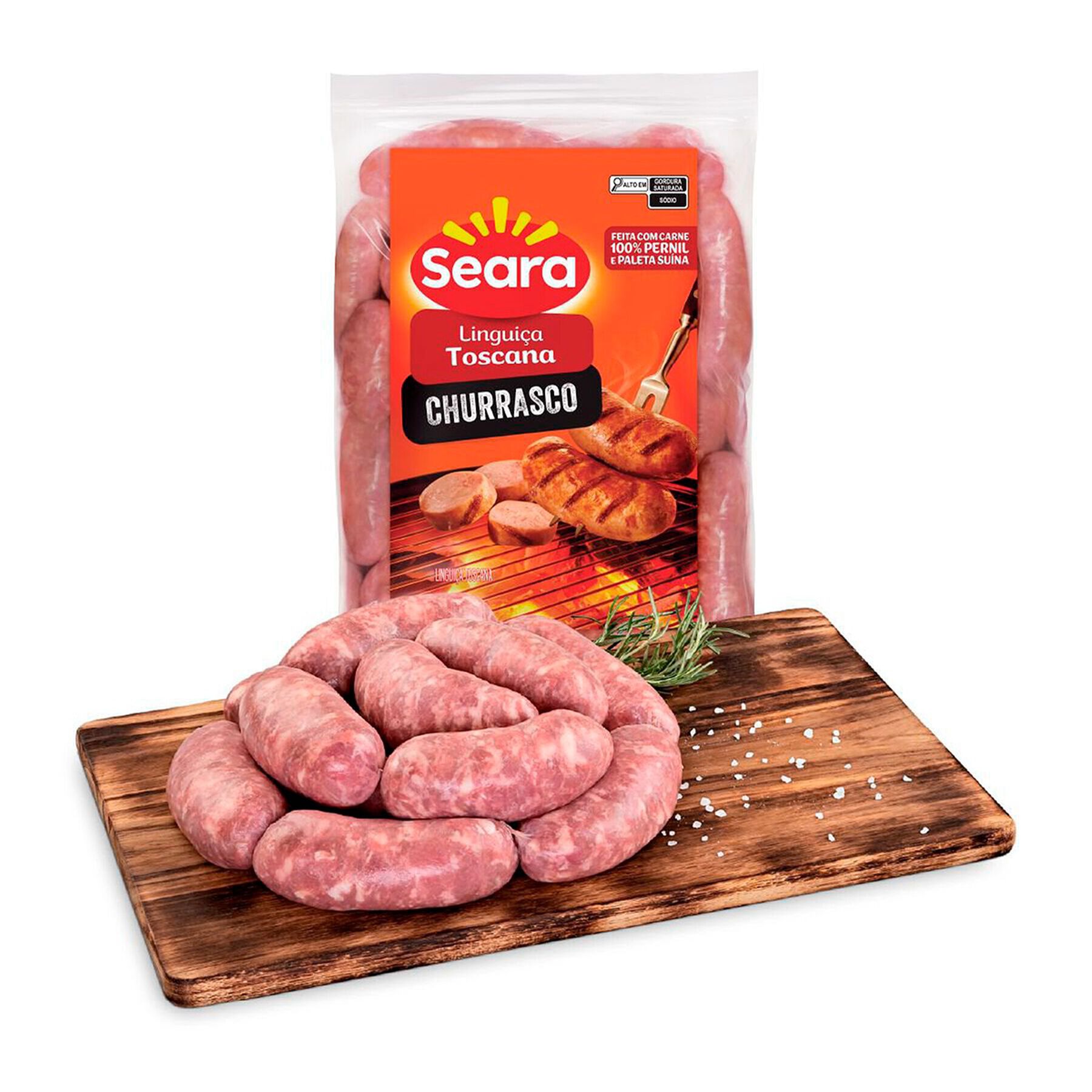 Lingui&ccedil;a Toscana Churrasco Seara aprox. 840g