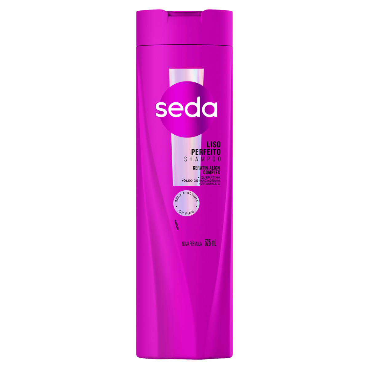 Shampoo Liso Perfeito Seda Frasco 325ml