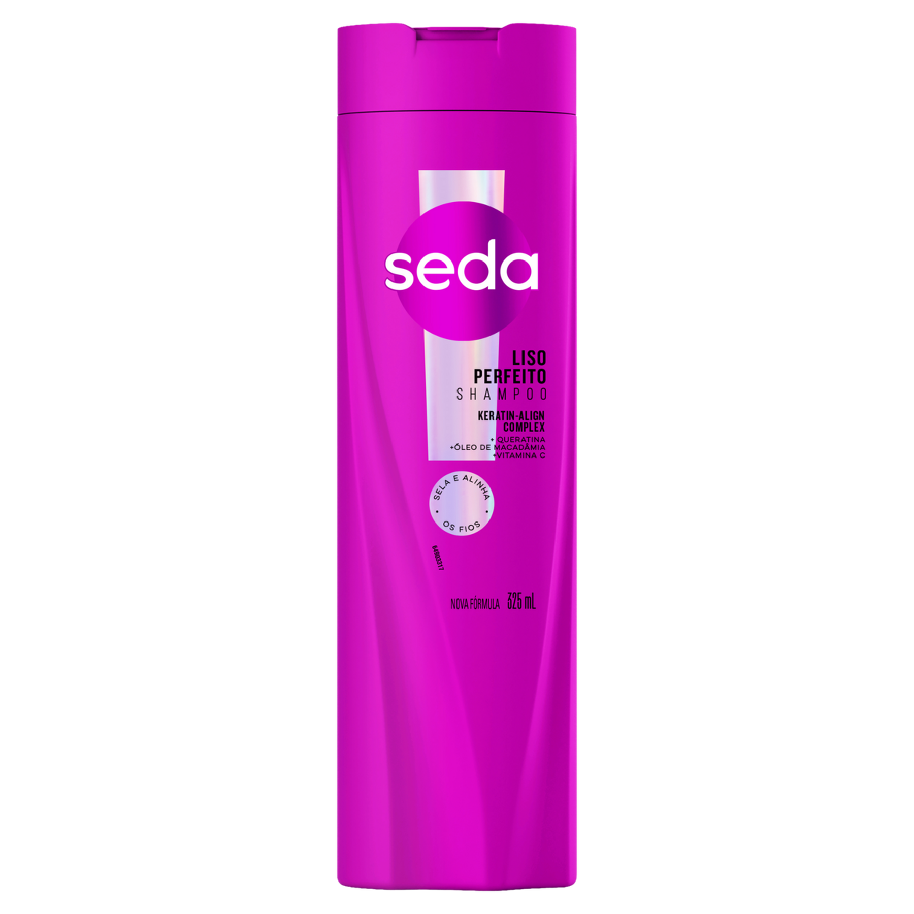 Shampoo Liso Perfeito Seda Frasco 325ml