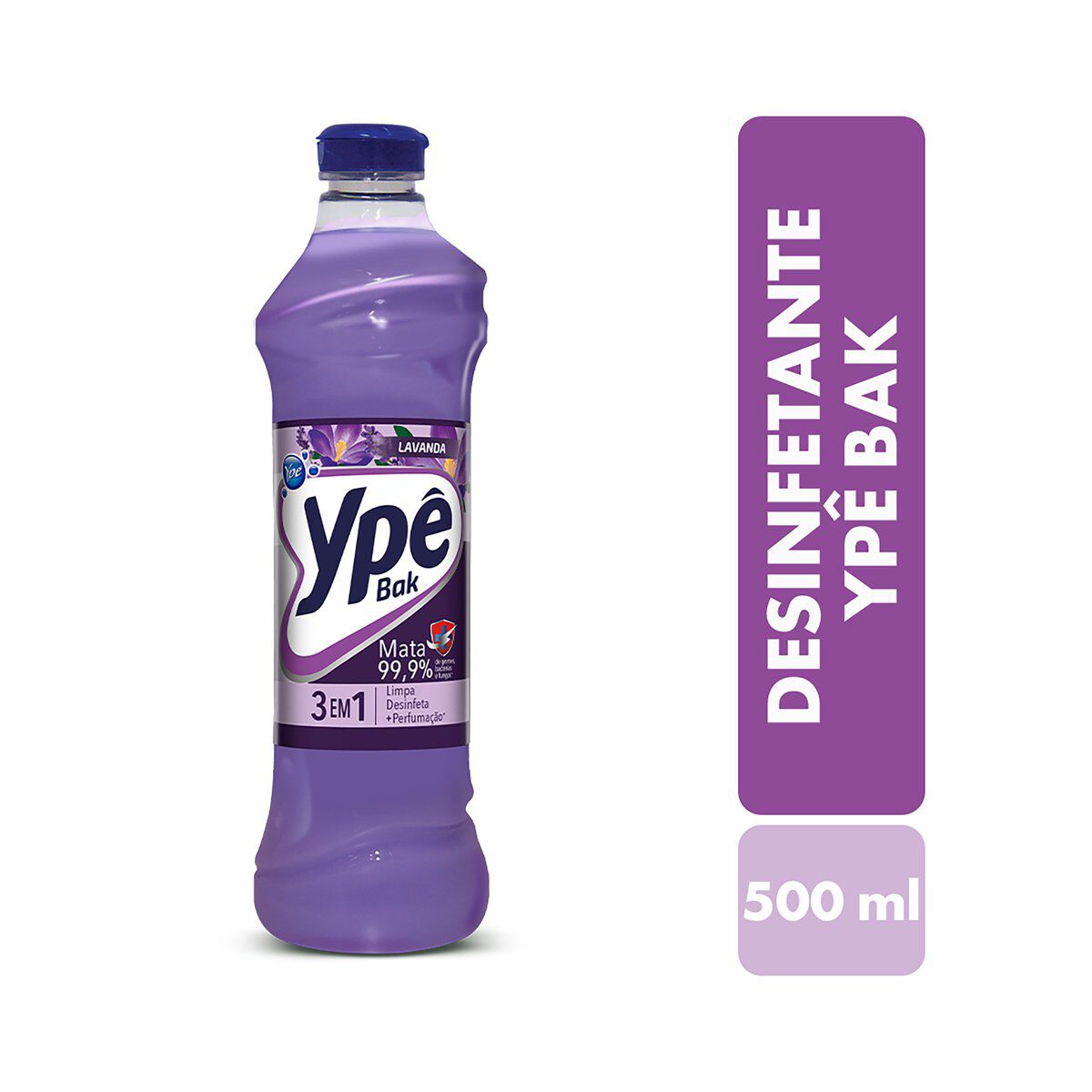 Desinfetante Lavanda Yp&ecirc; Bak 500ml