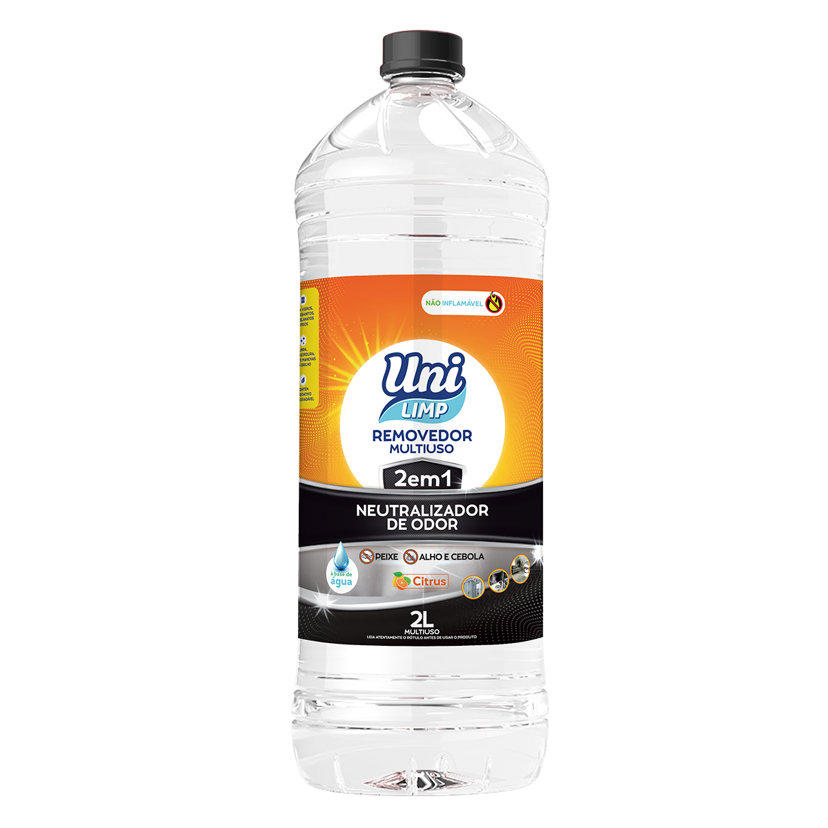 Removedor Multiuso Neutralizador de Odor Citrus Uni Limp Garrafa 2l