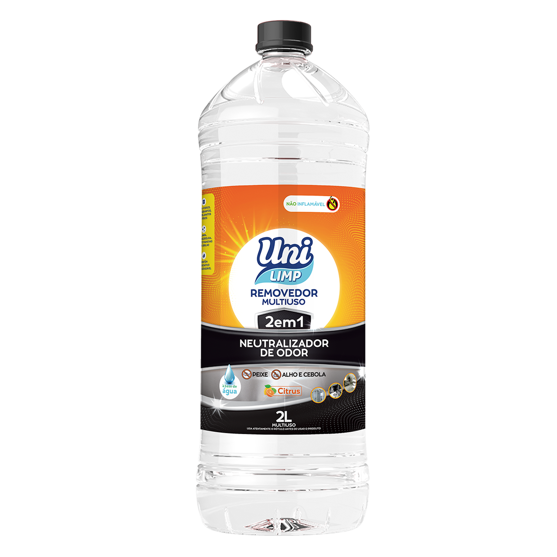 Removedor Multiuso Neutralizador de Odor Citrus Uni Limp Garrafa 2l