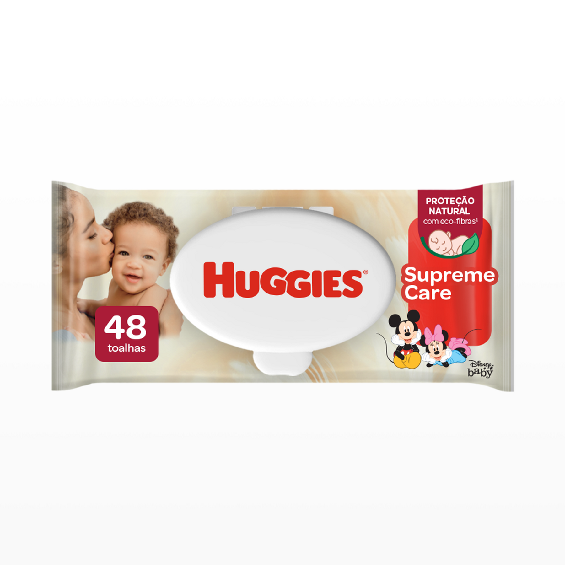 Toalha Umedecida Supreme Care Huggies Pacote C/48 Unidades