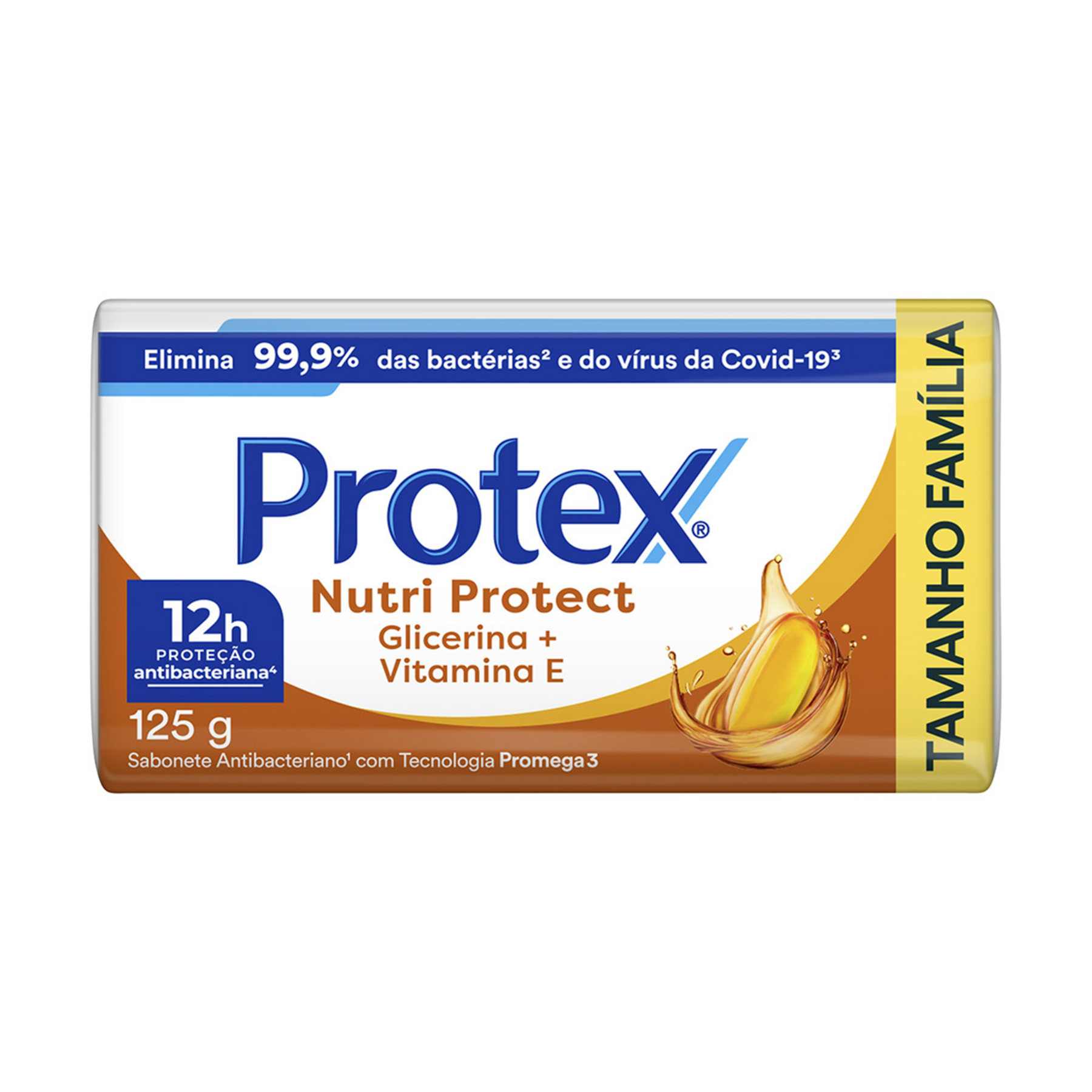Sabonete Barra Nutri Protect Protex Envolt&oacute;rio 125g