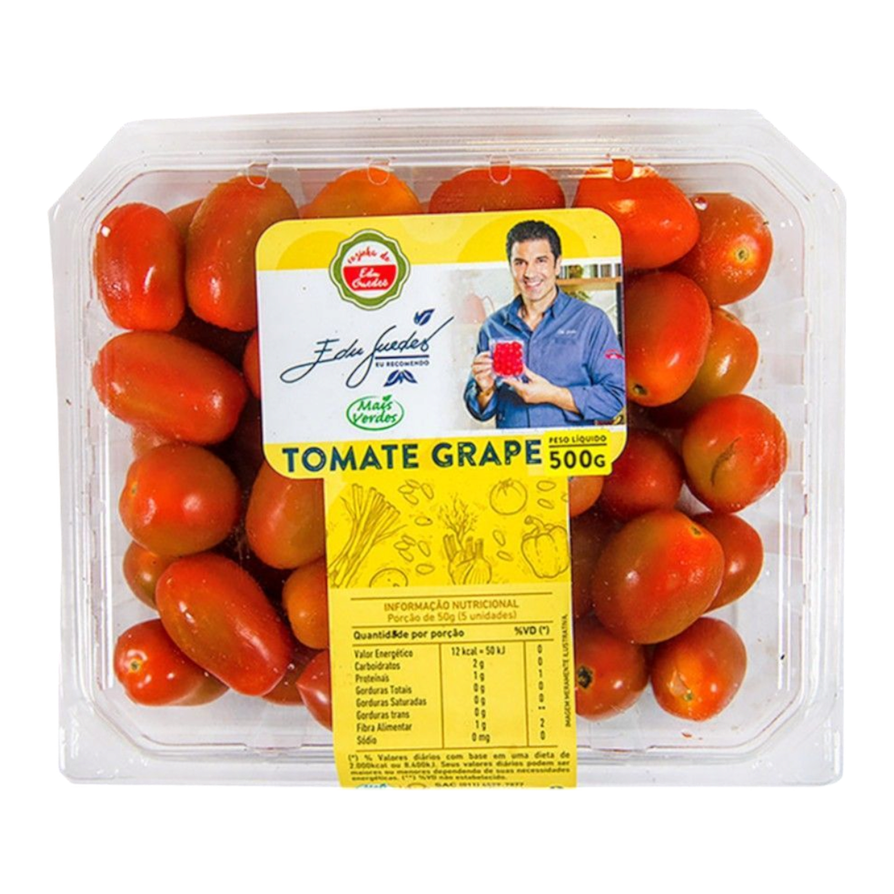 Tomate Grape Edu Guedes 500g