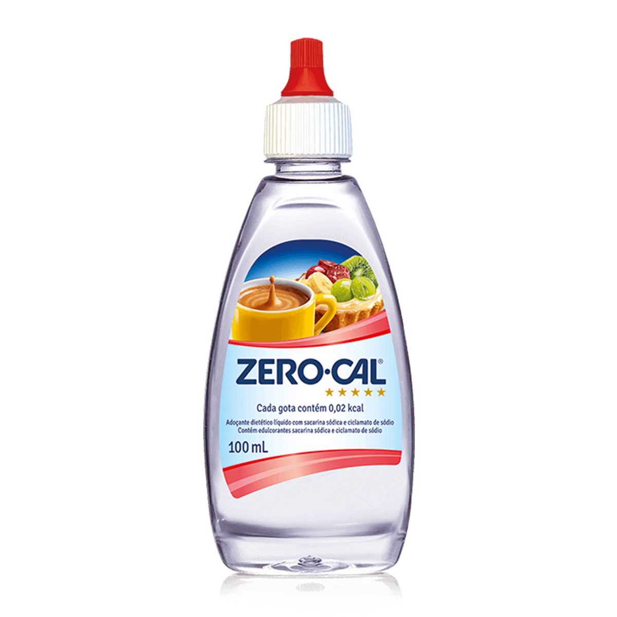 Ado&ccedil;ante L&iacute;quido Diet Sacarina Zero Cal 100ml