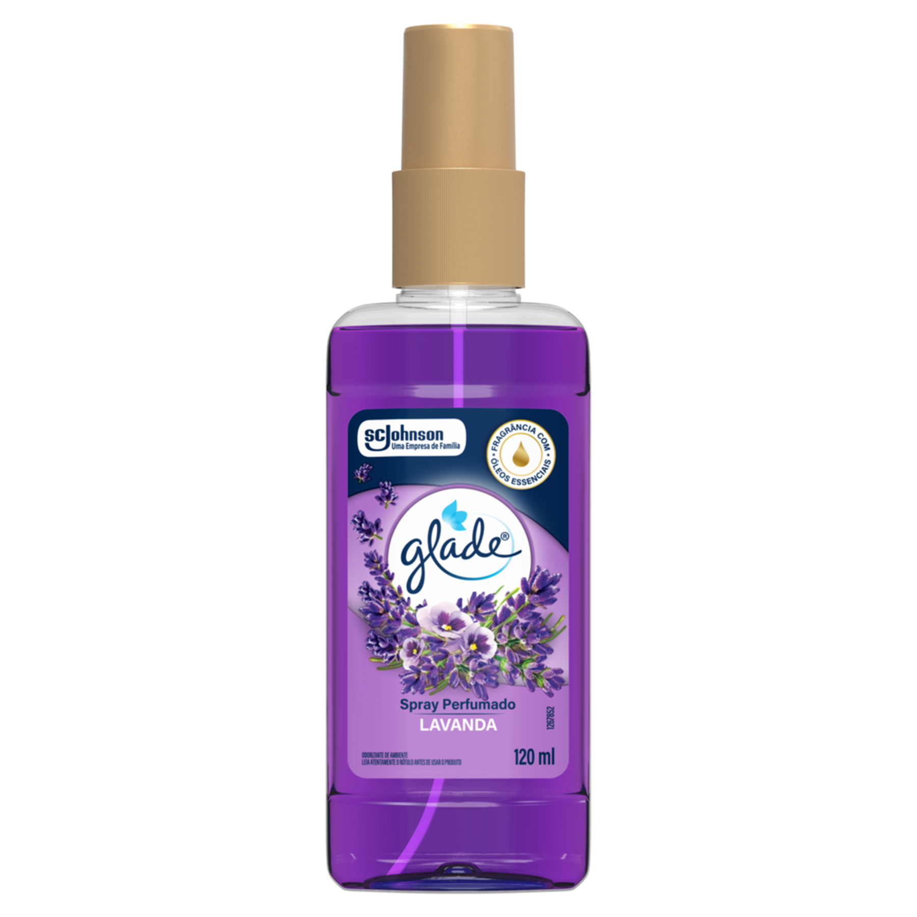 Odorizador de Ambiente Lavanda Glade Frasco 120ml Spray