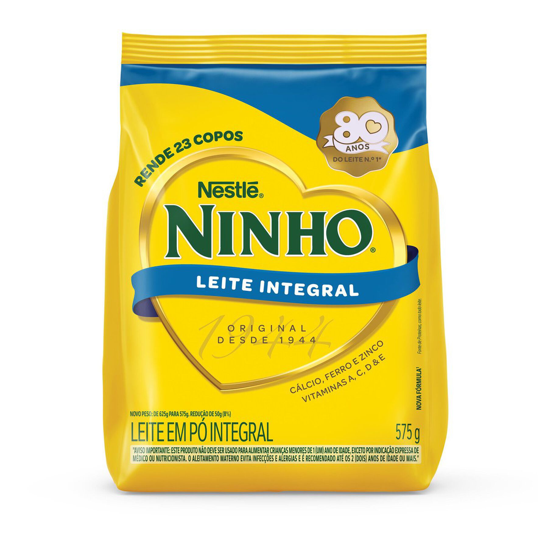 Leite em Pó Ninho Integral Sachê 575g