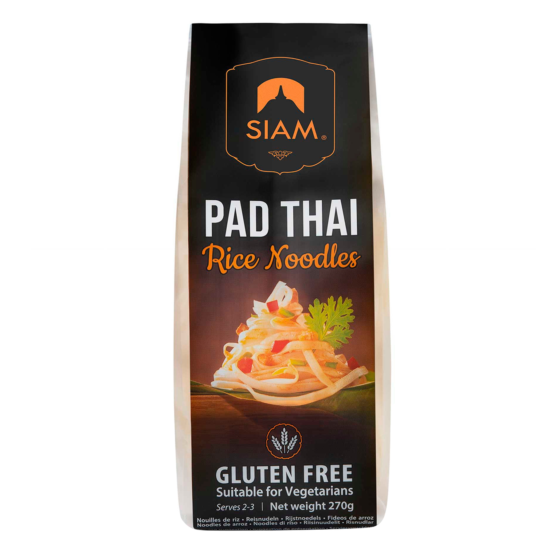 Macarr&atilde;o de Arroz Siam Pacote 270g