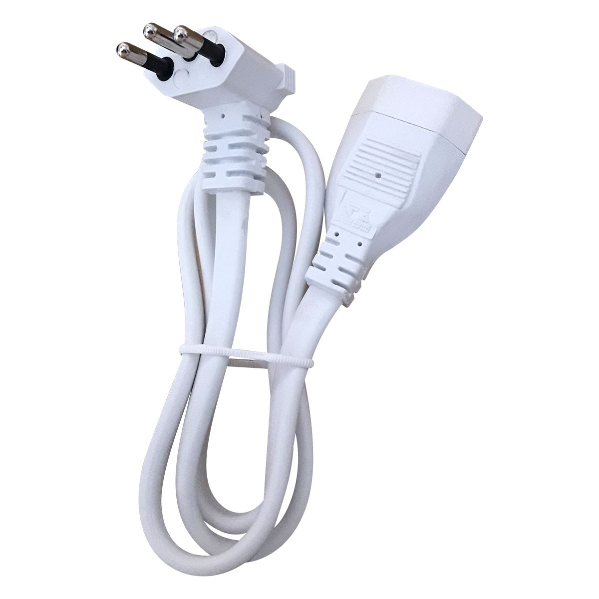 Cord&atilde;o Prolongador Branco Megatron 20A