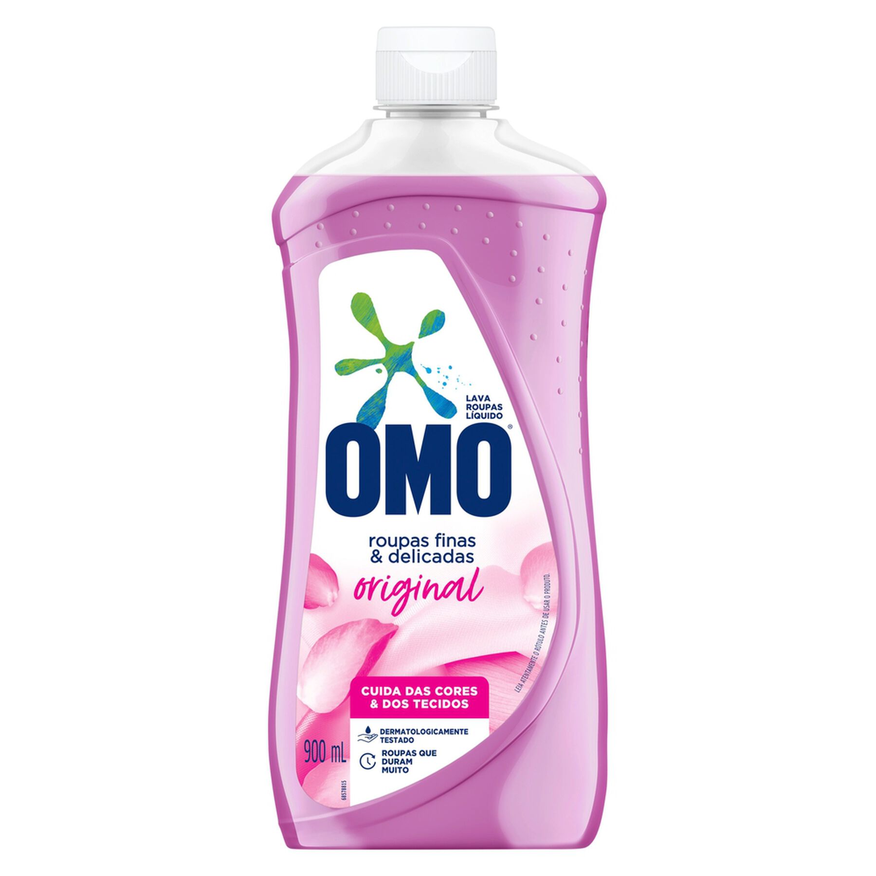 Lava Roupas L&iacute;quido Finas e Delicadas Original Omo Frasco 900ml&nbsp;&nbsp;&nbsp;