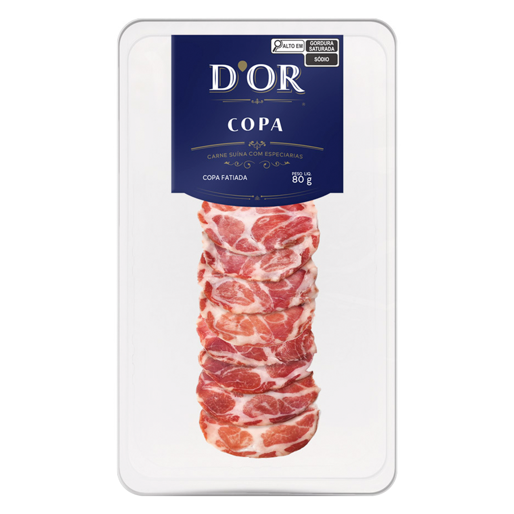 Copa Fatiada D'or 80g