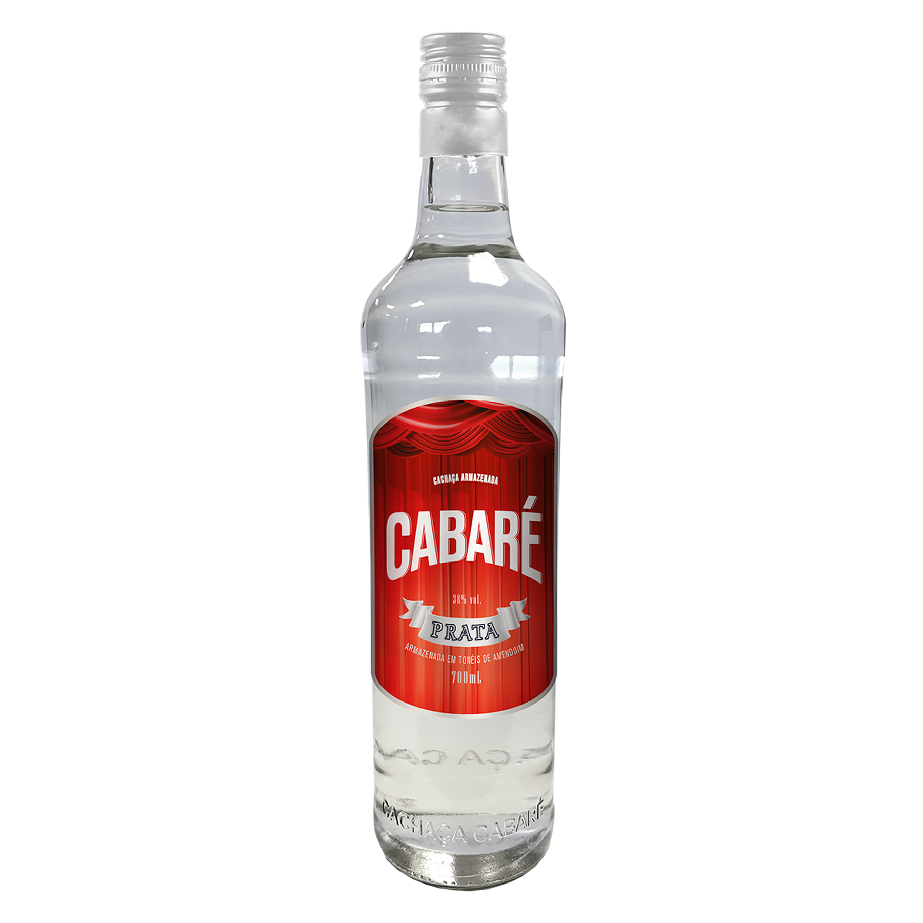 Cacha&ccedil;a Prata Cabar&eacute; Garrafa 700ml